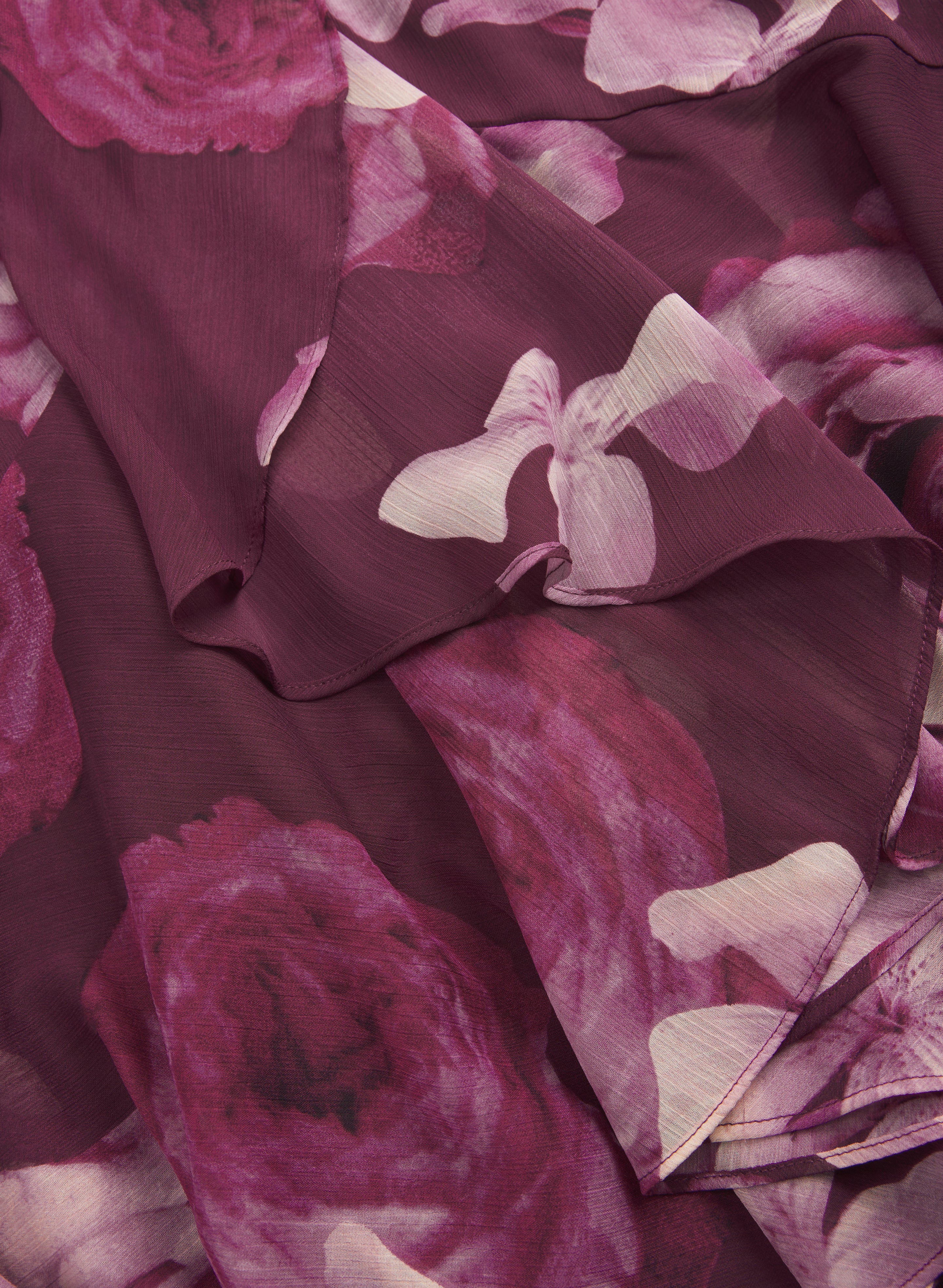 Floral Chiffon Dress - Image 7