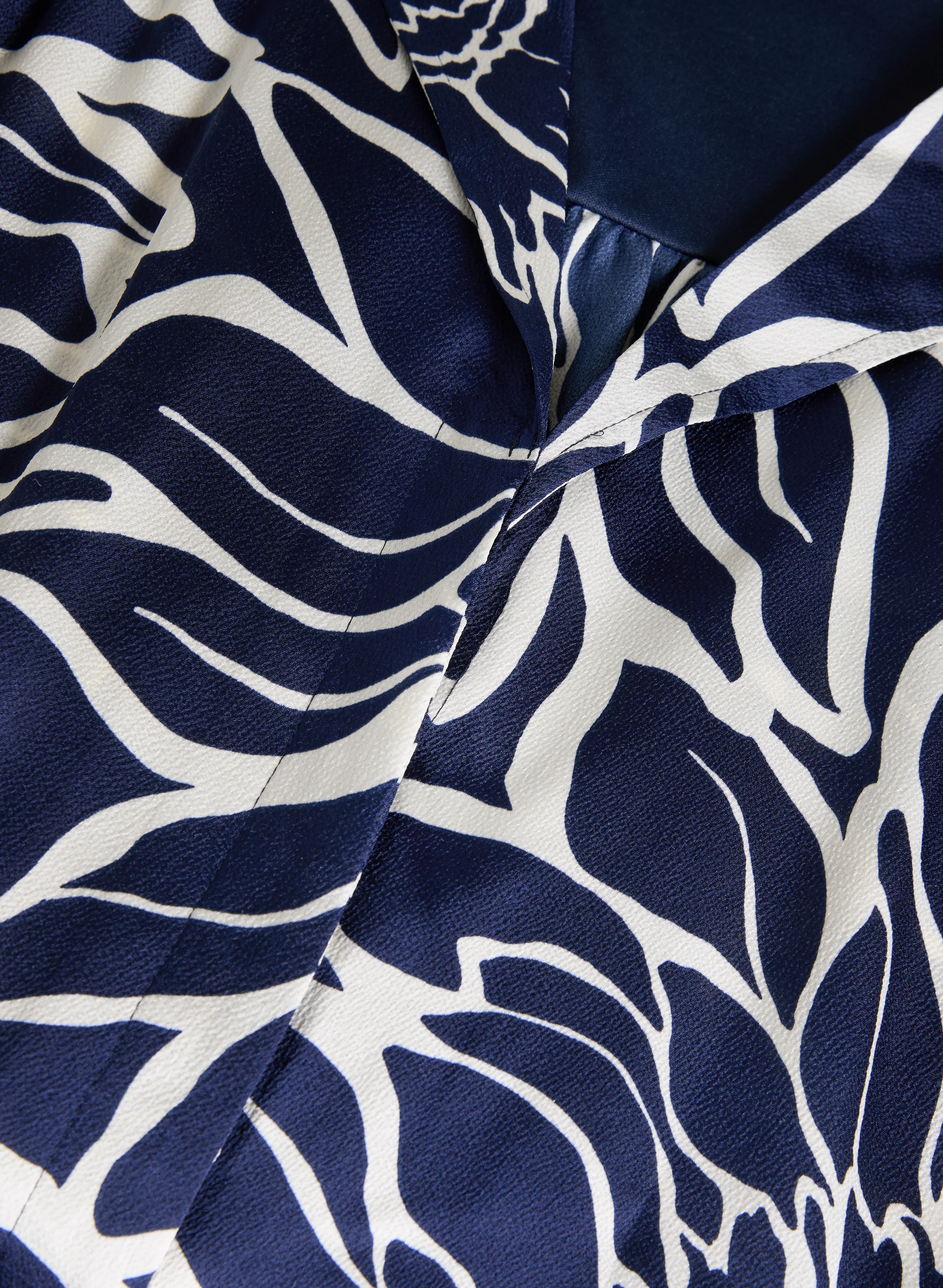 Floral Collar Day Dress - Image 7