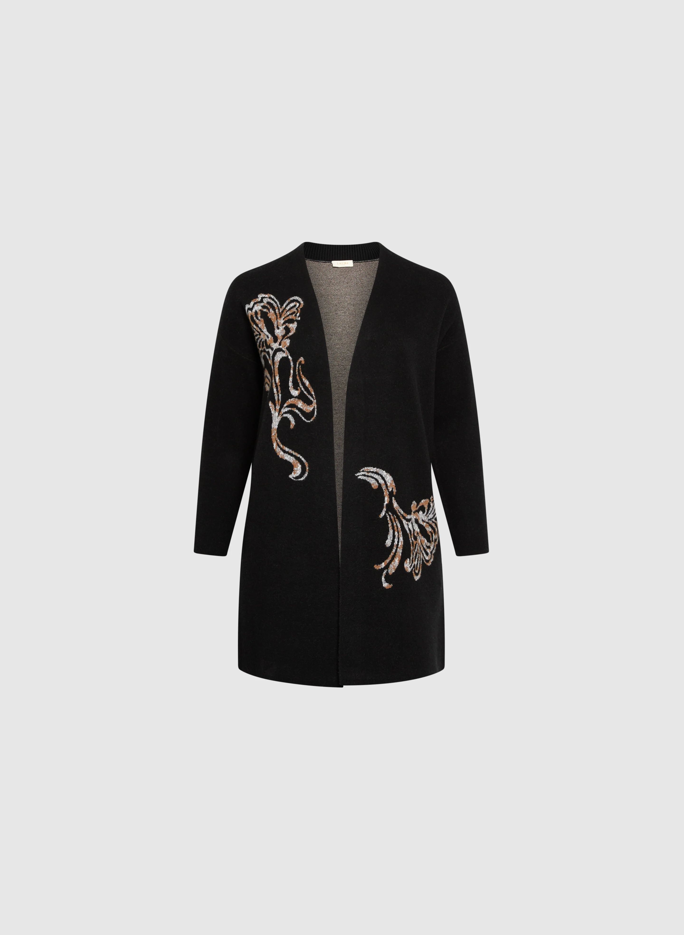 Floral Embroidered Cardigan - Image 6