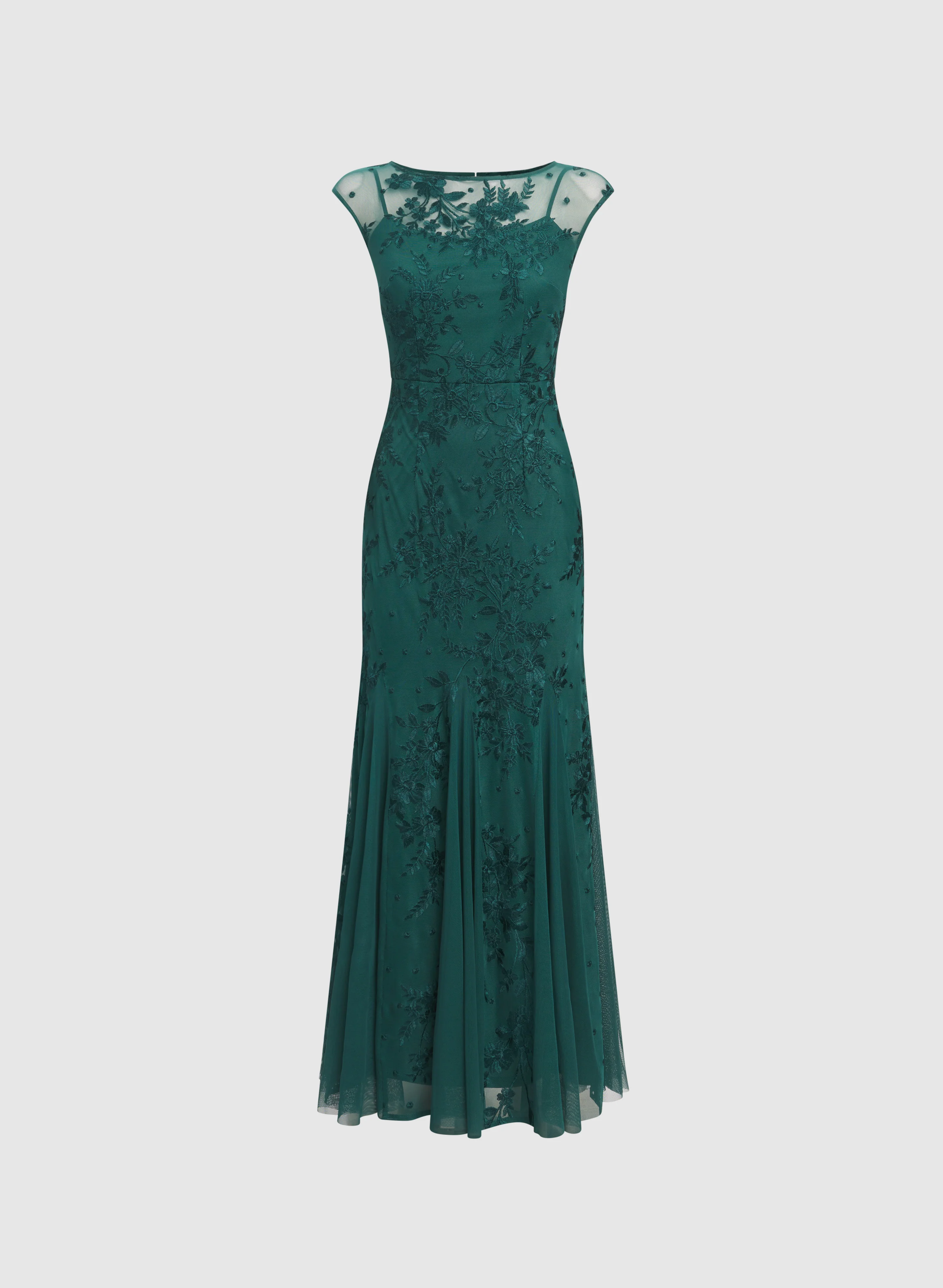 Floral Embroidered Dress - Image 6