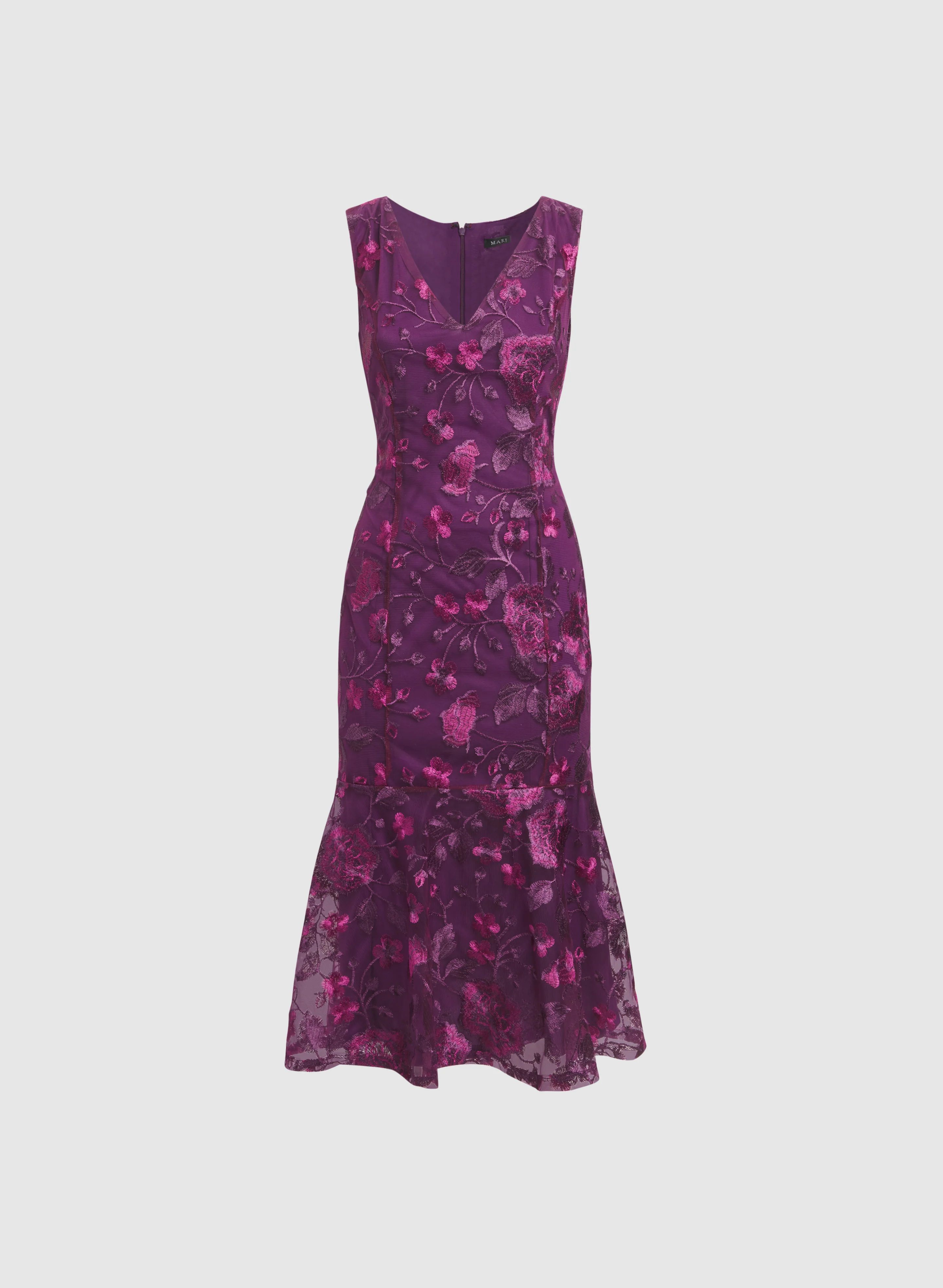 Floral Embroidered Dress - Image 6