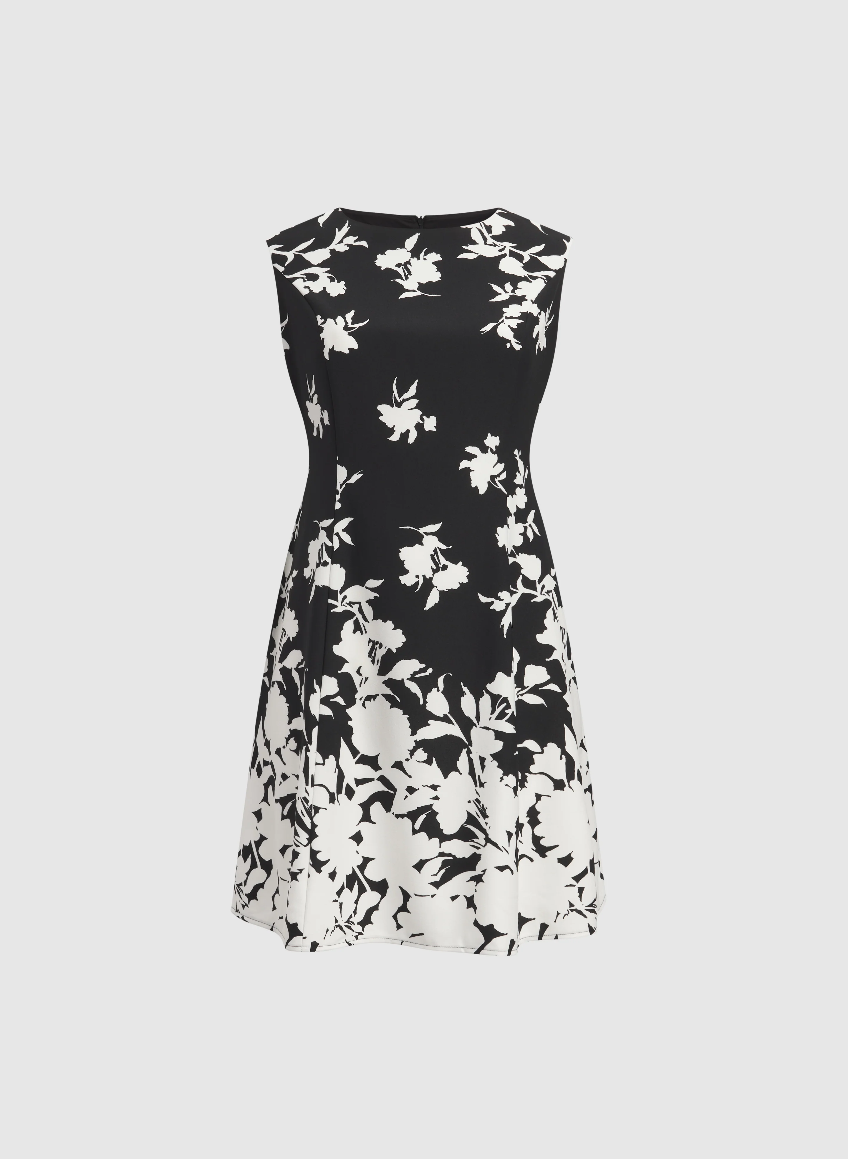 Floral Fit & Flare Dress - Image 5