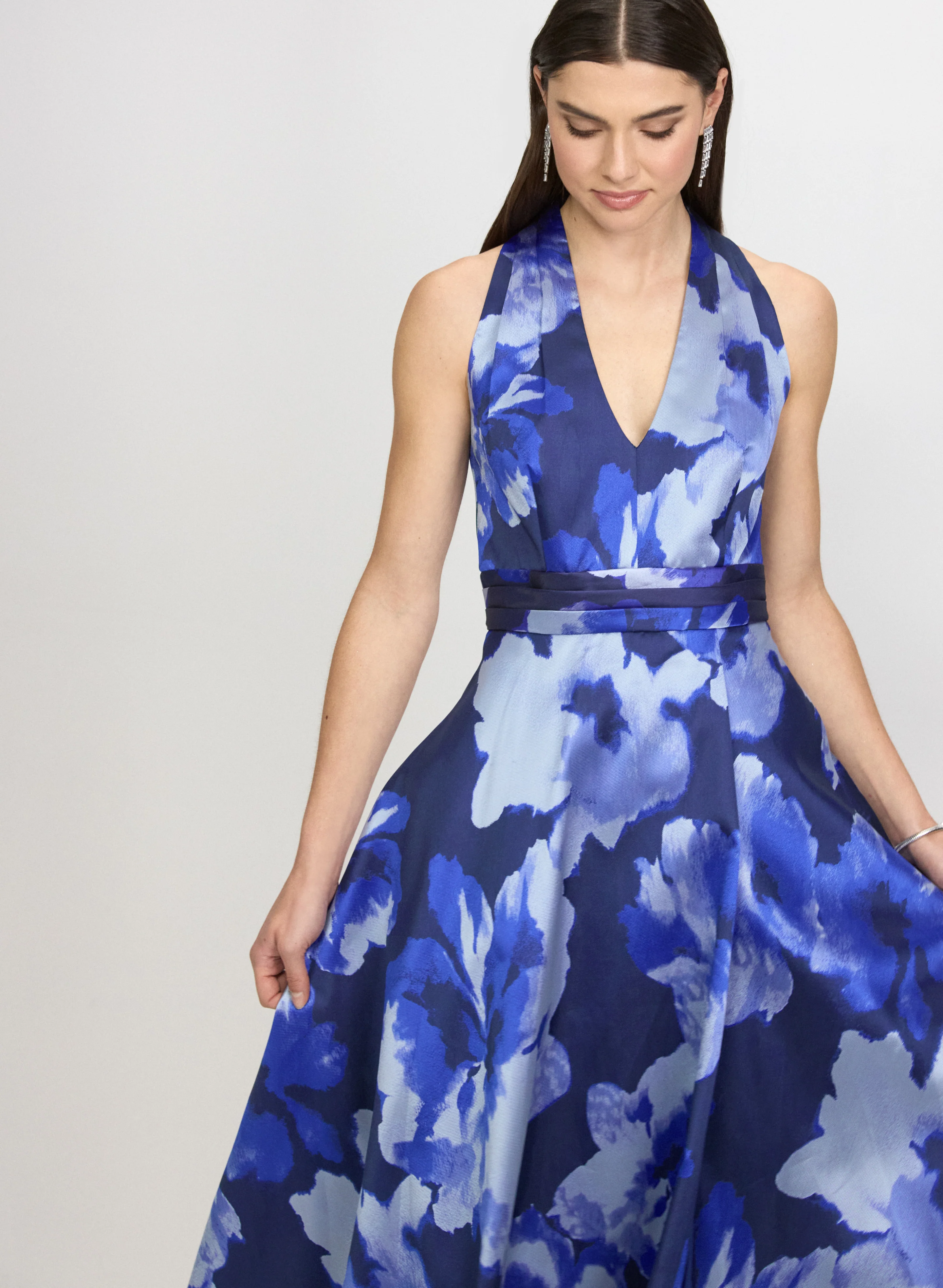 Floral Fit & Flare Dress - Image 4