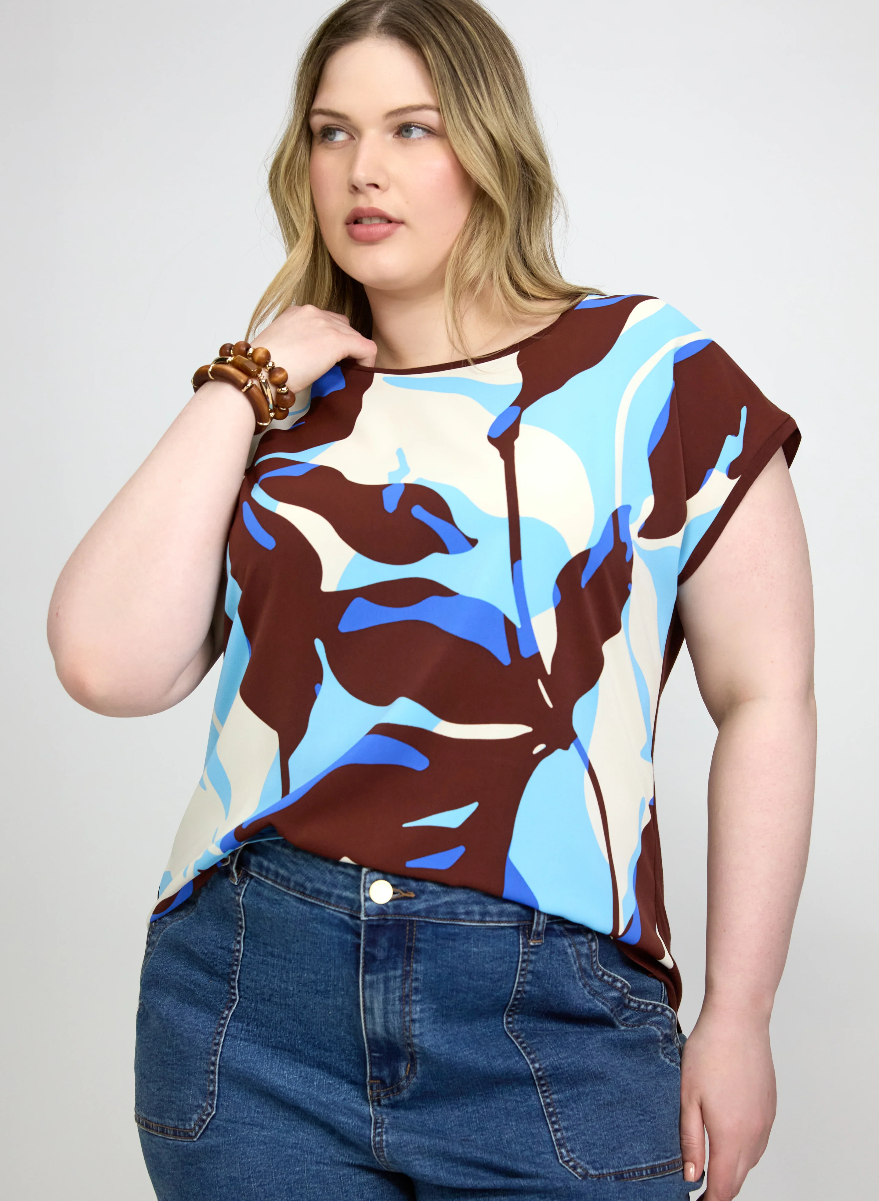 Floral Front Top