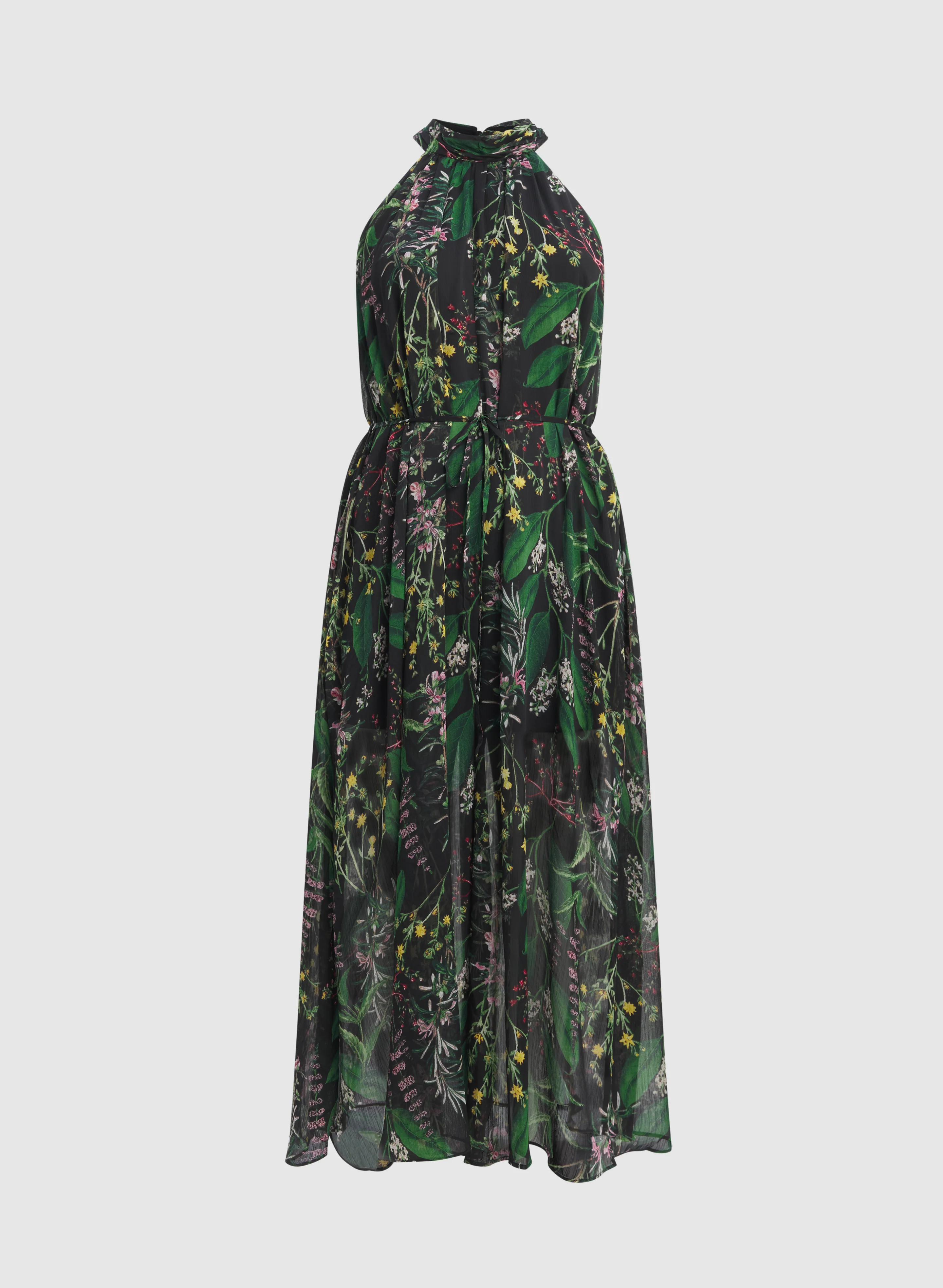 Floral Halter Jumpsuit - Image 6