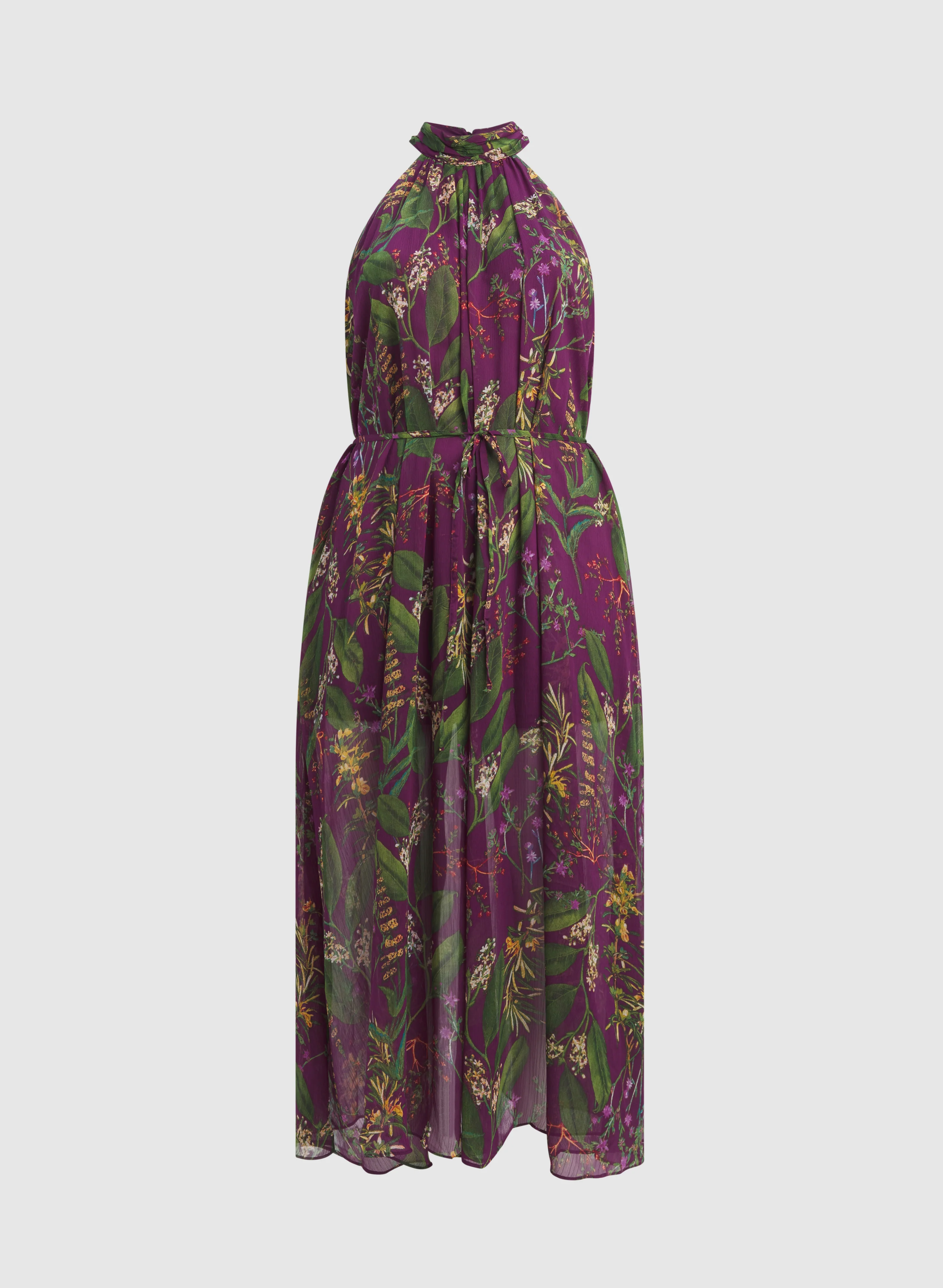 Floral Halter Jumpsuit - Image 6
