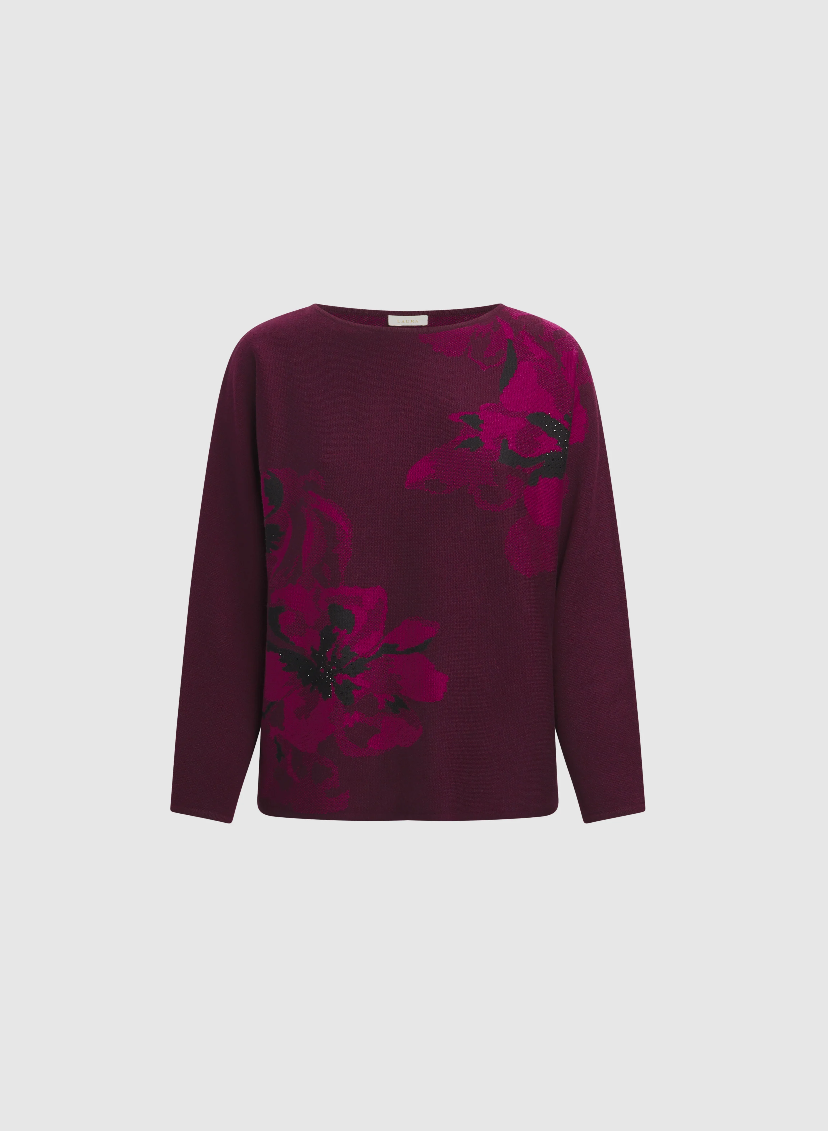 Floral Jacquard Sweater - Image 6