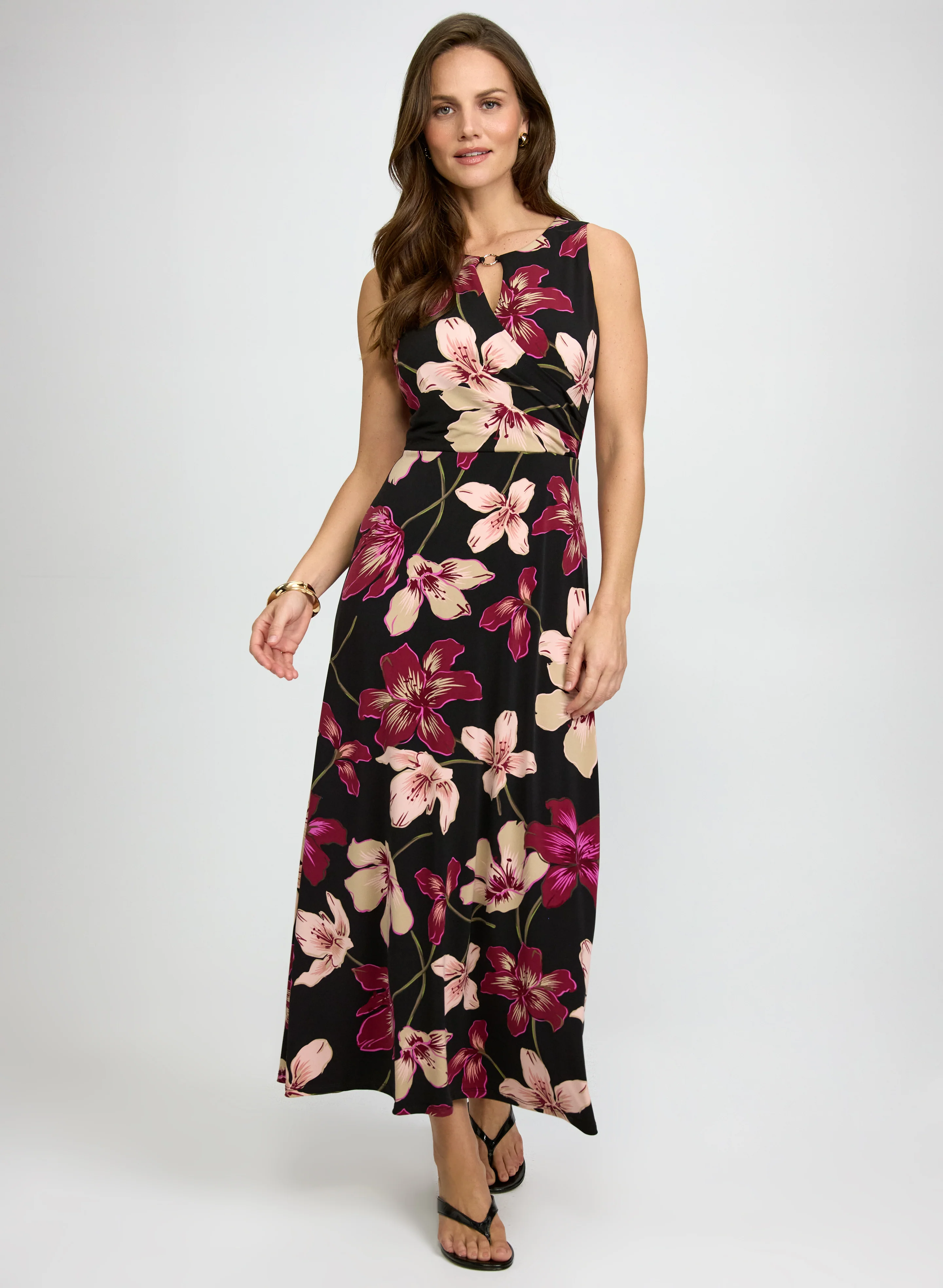 Floral Jersey Dress