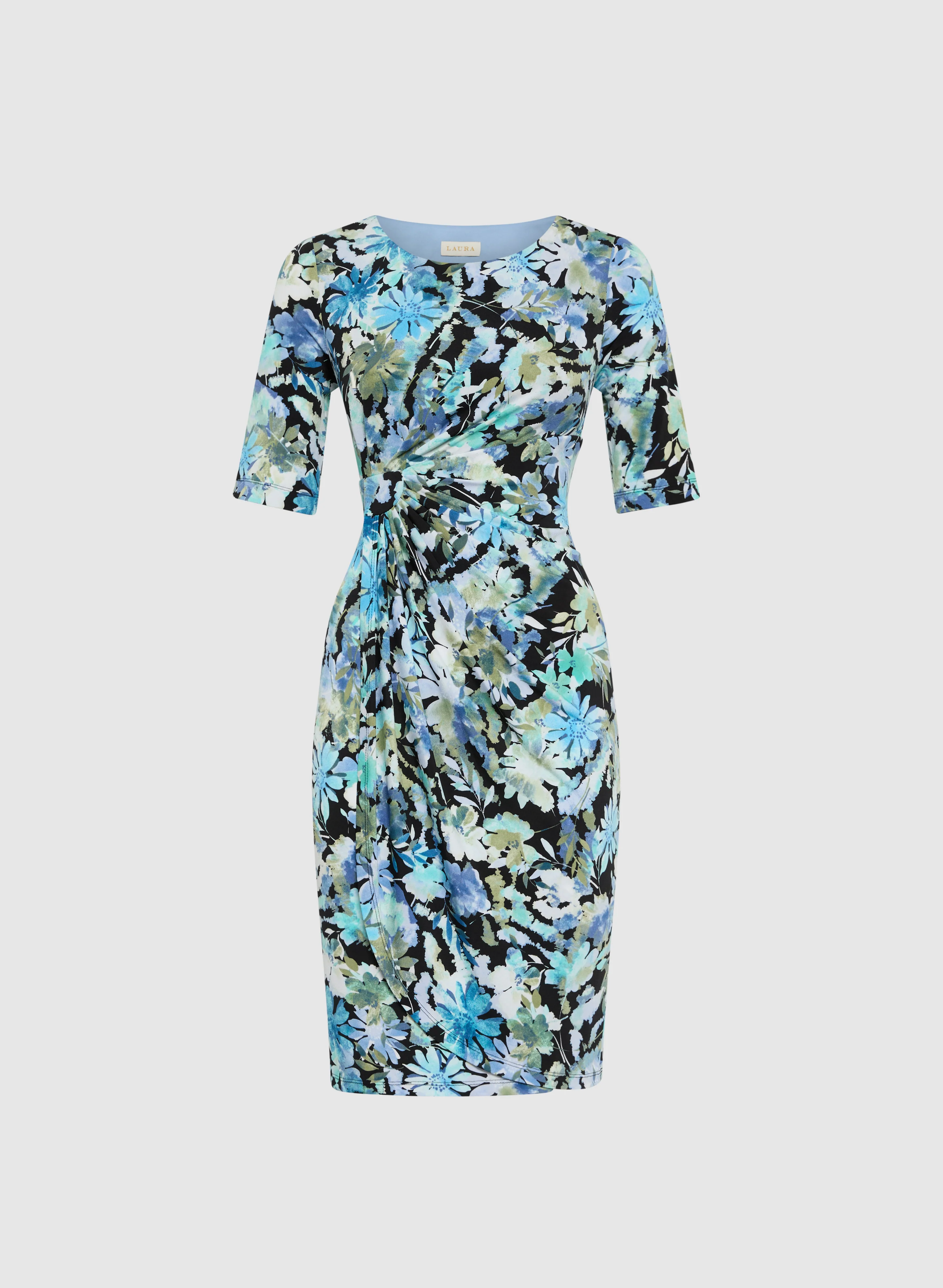 Floral Jersey Dress - Image 5