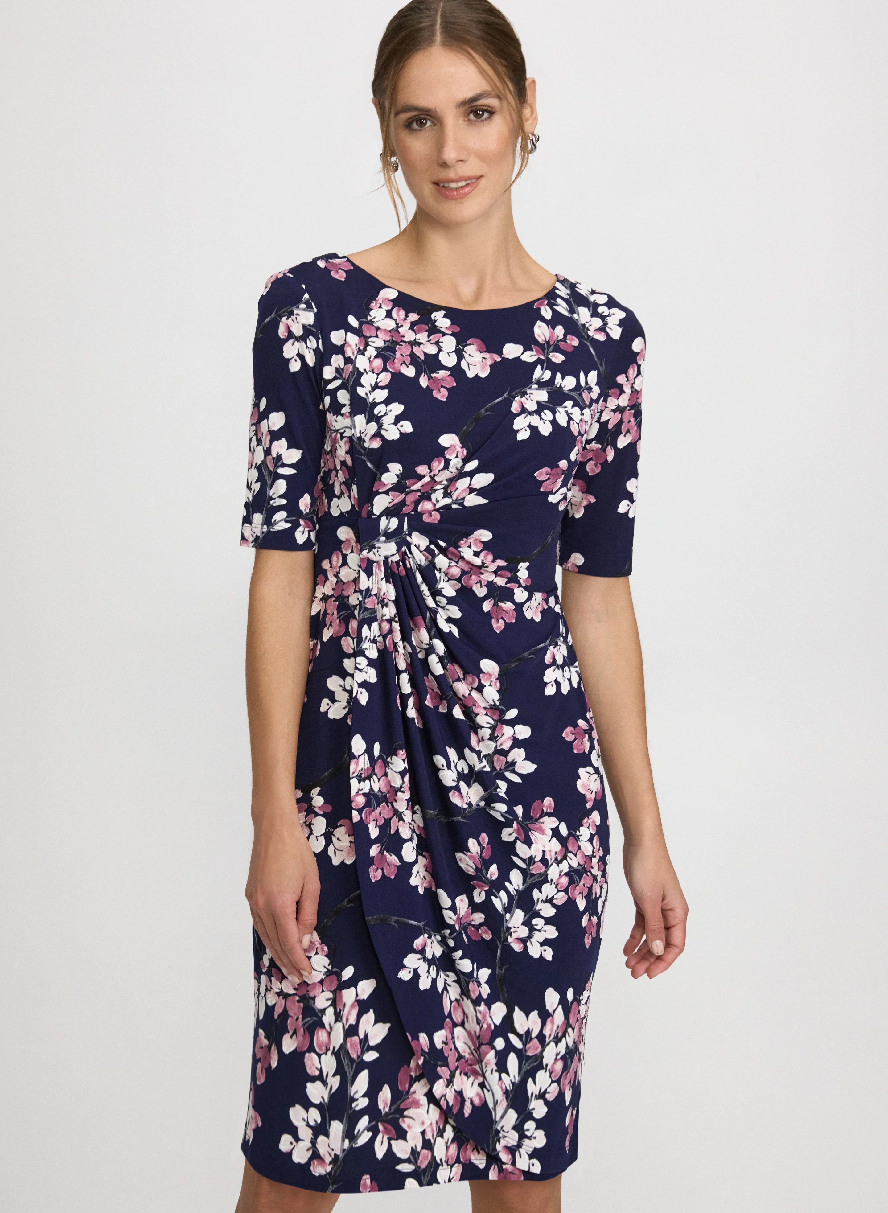 Floral Jersey Dress - Image 7