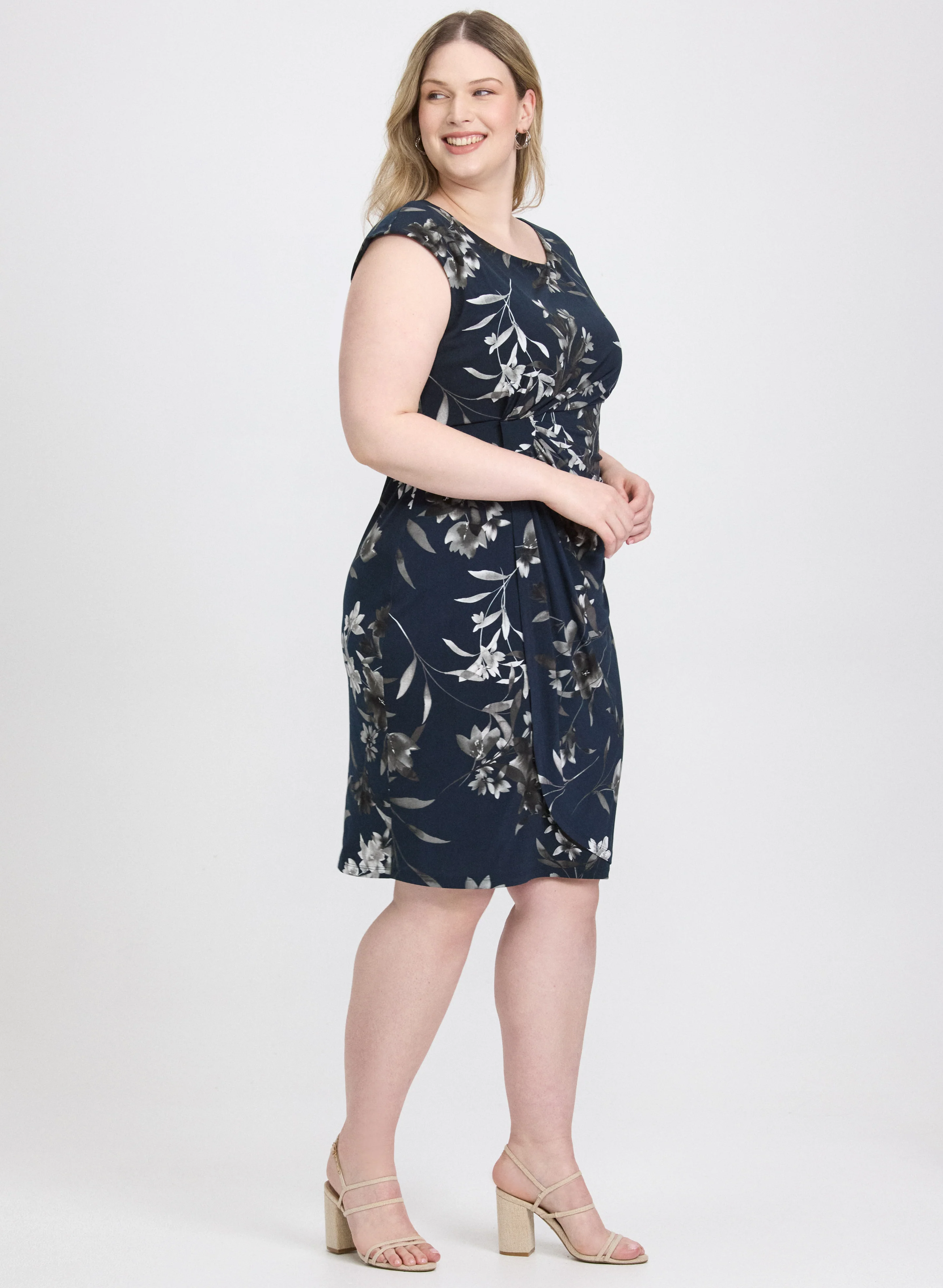 Floral Jersey Dress - Image 2