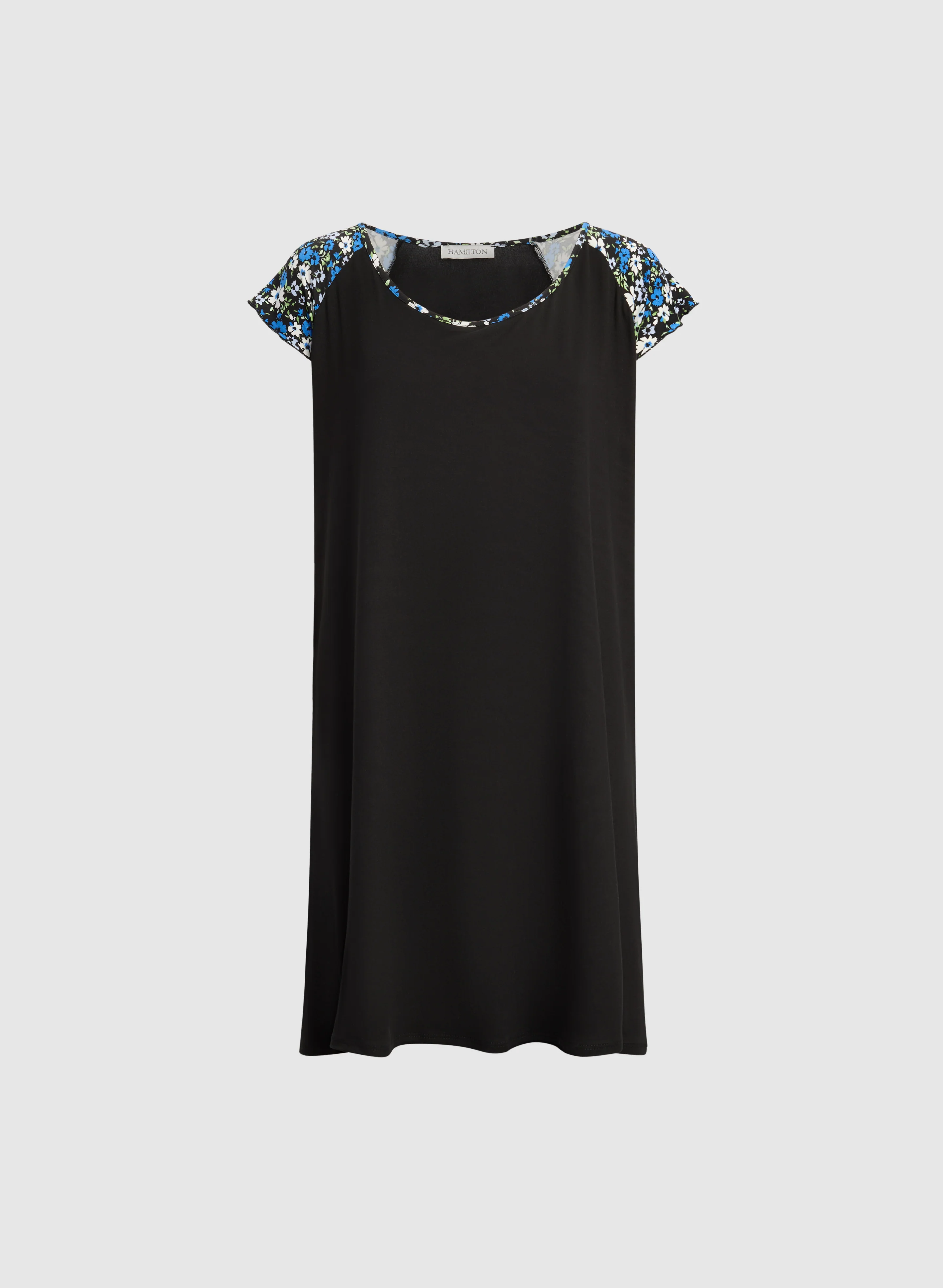 Floral Jersey Night Dress - Image 6
