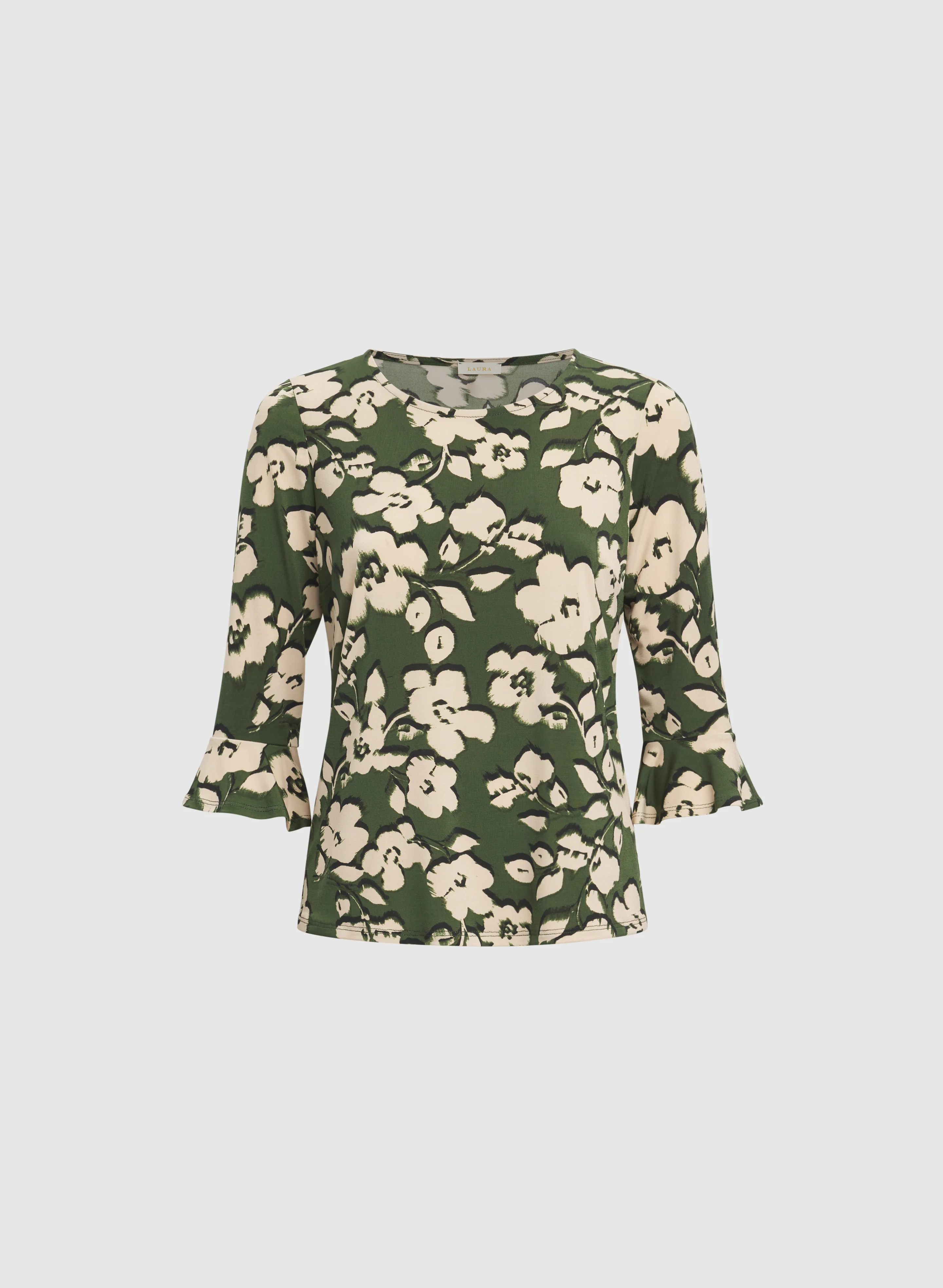 Floral Jersey Top - Image 6