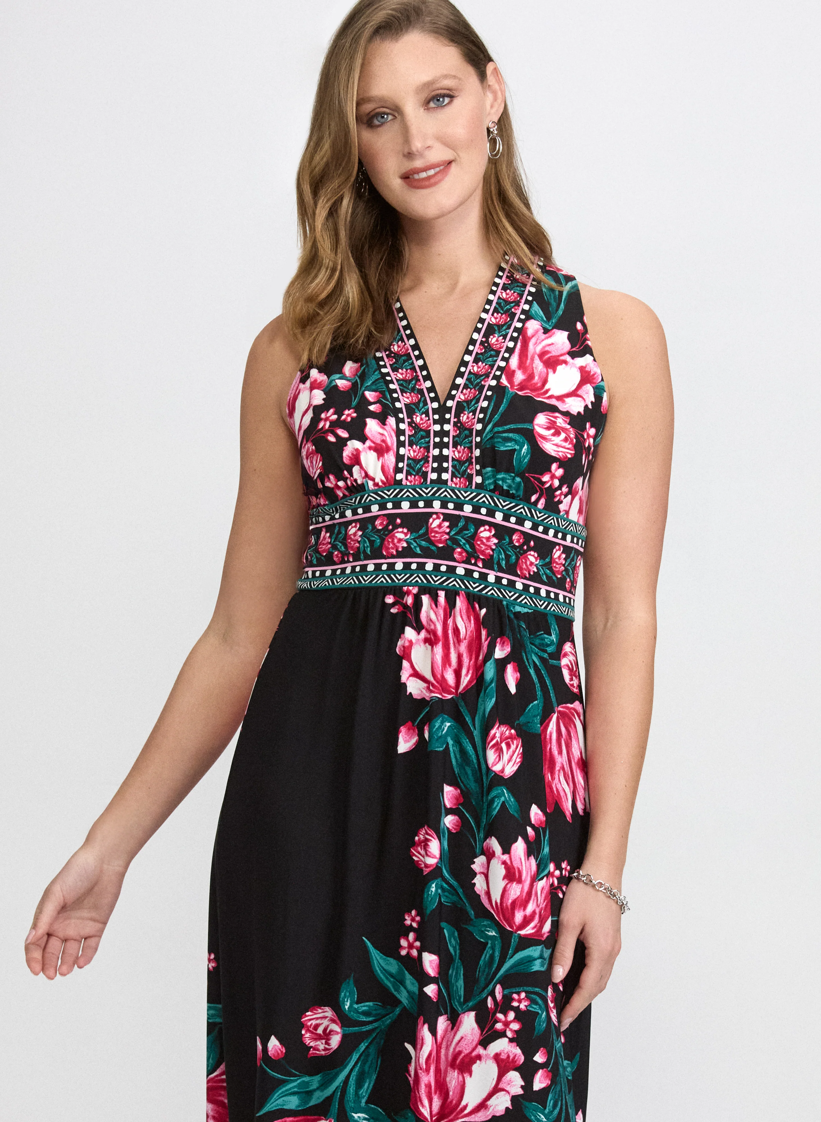 Floral Maxi Dress - Image 5