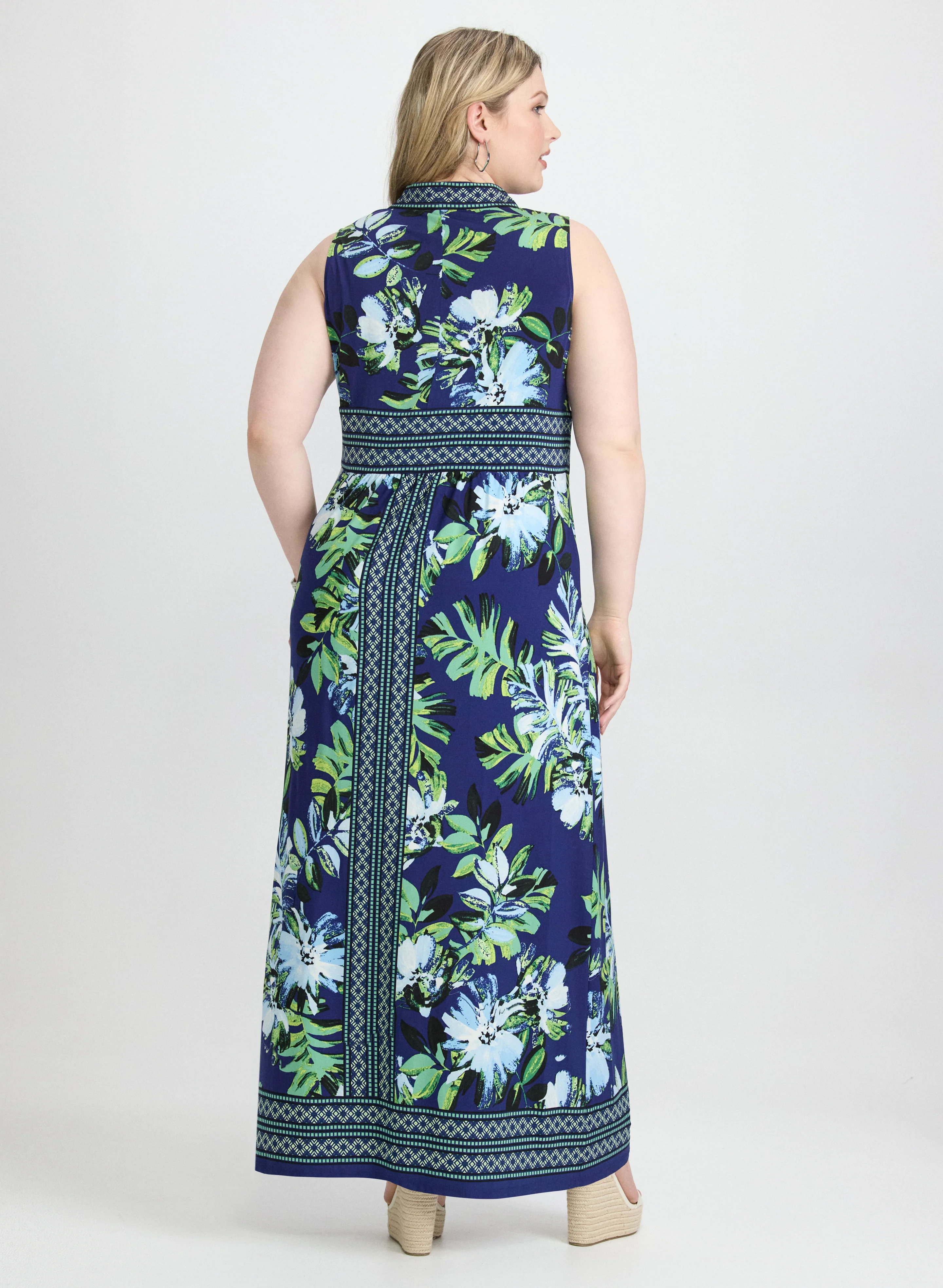 Floral Maxi Dress - Image 4