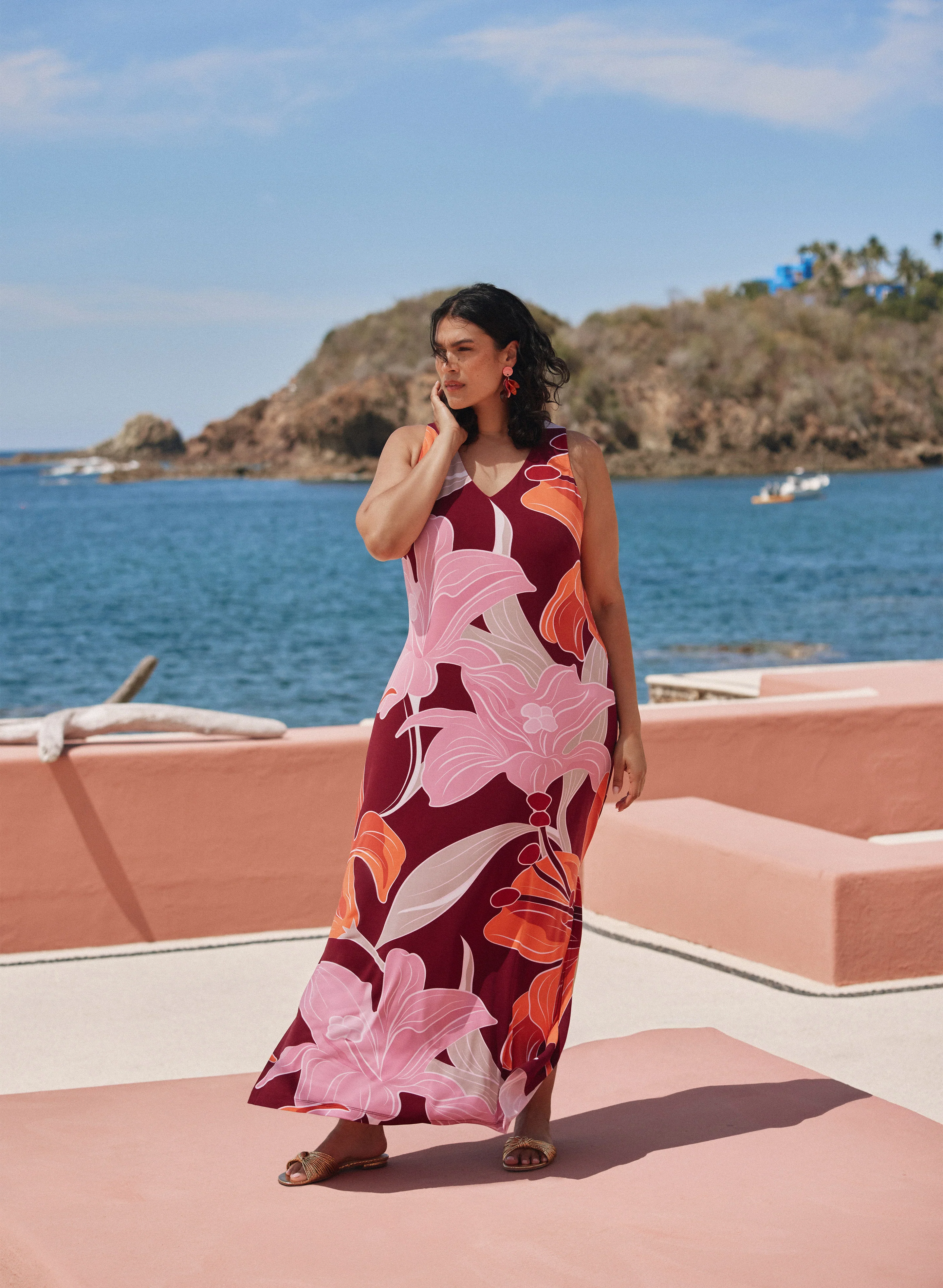 Floral Maxi Dress - Image 2