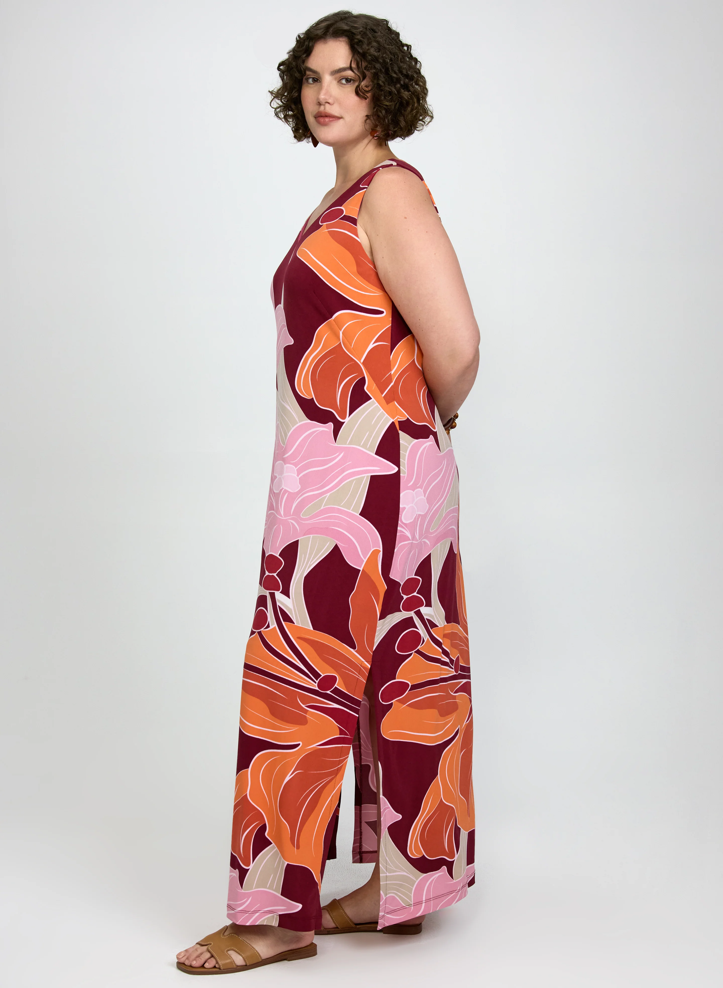 Floral Maxi Dress - Image 3