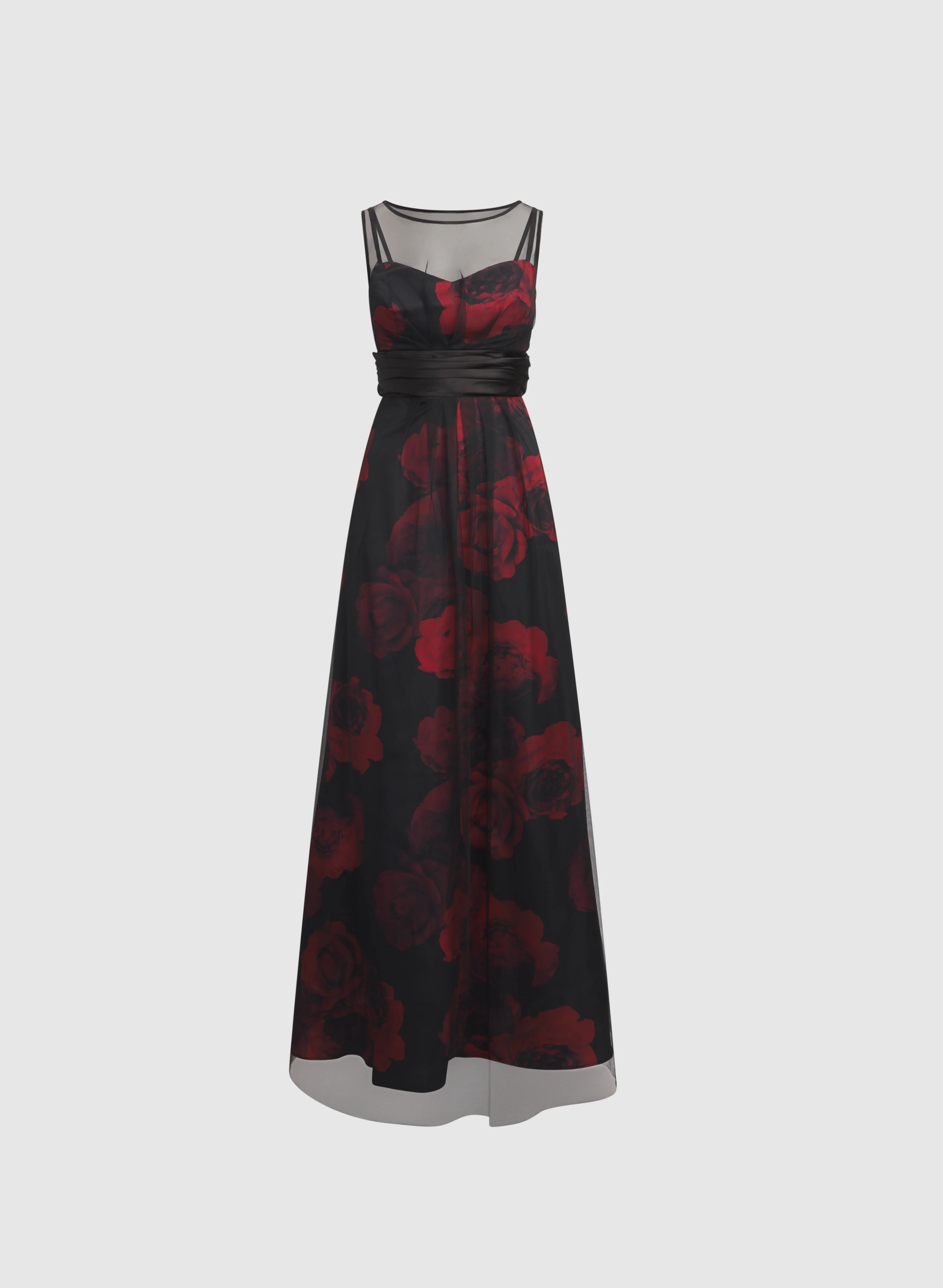 Floral Mesh Dress - Image 6
