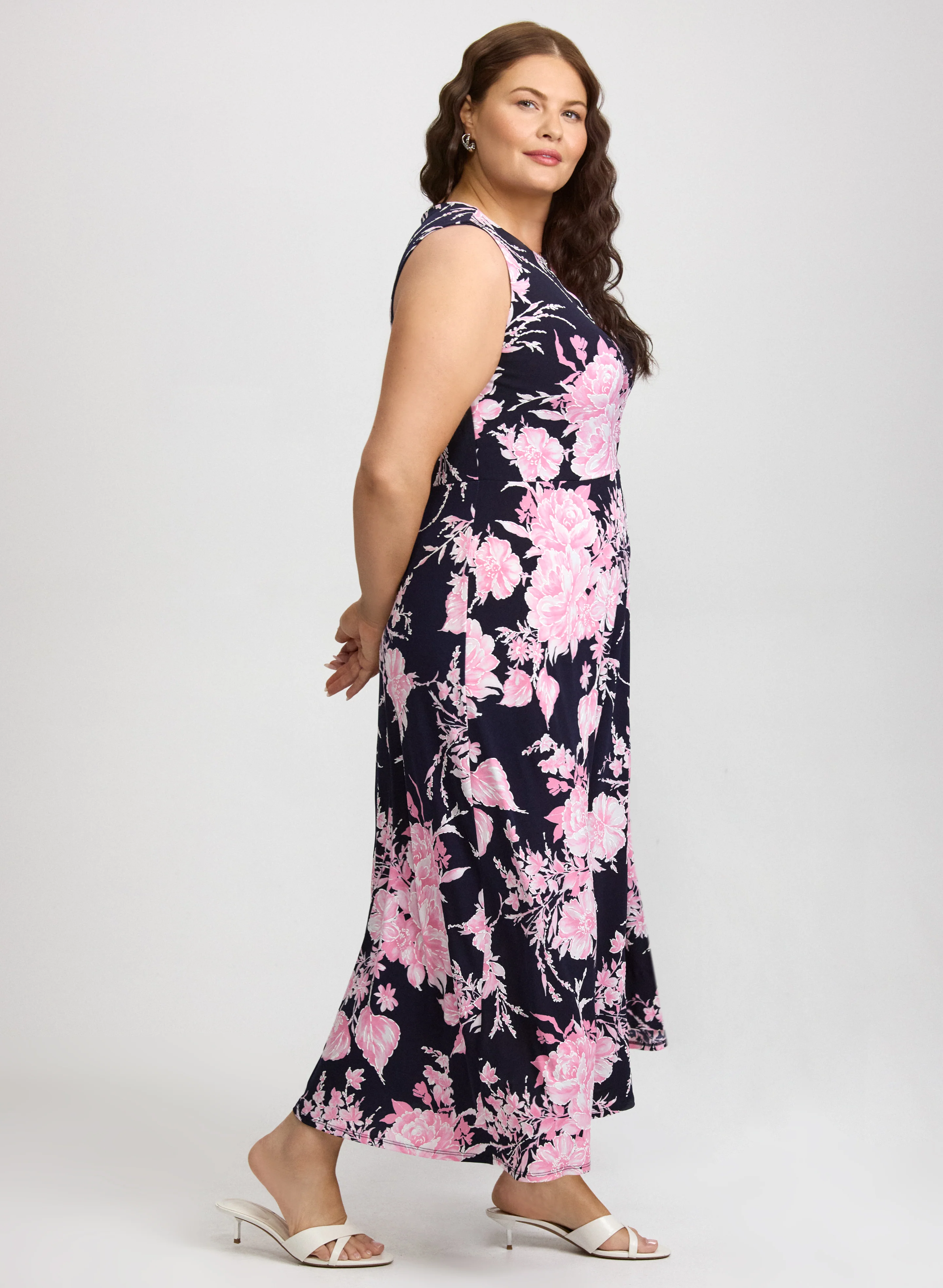 Floral Midi Dress - Image 2