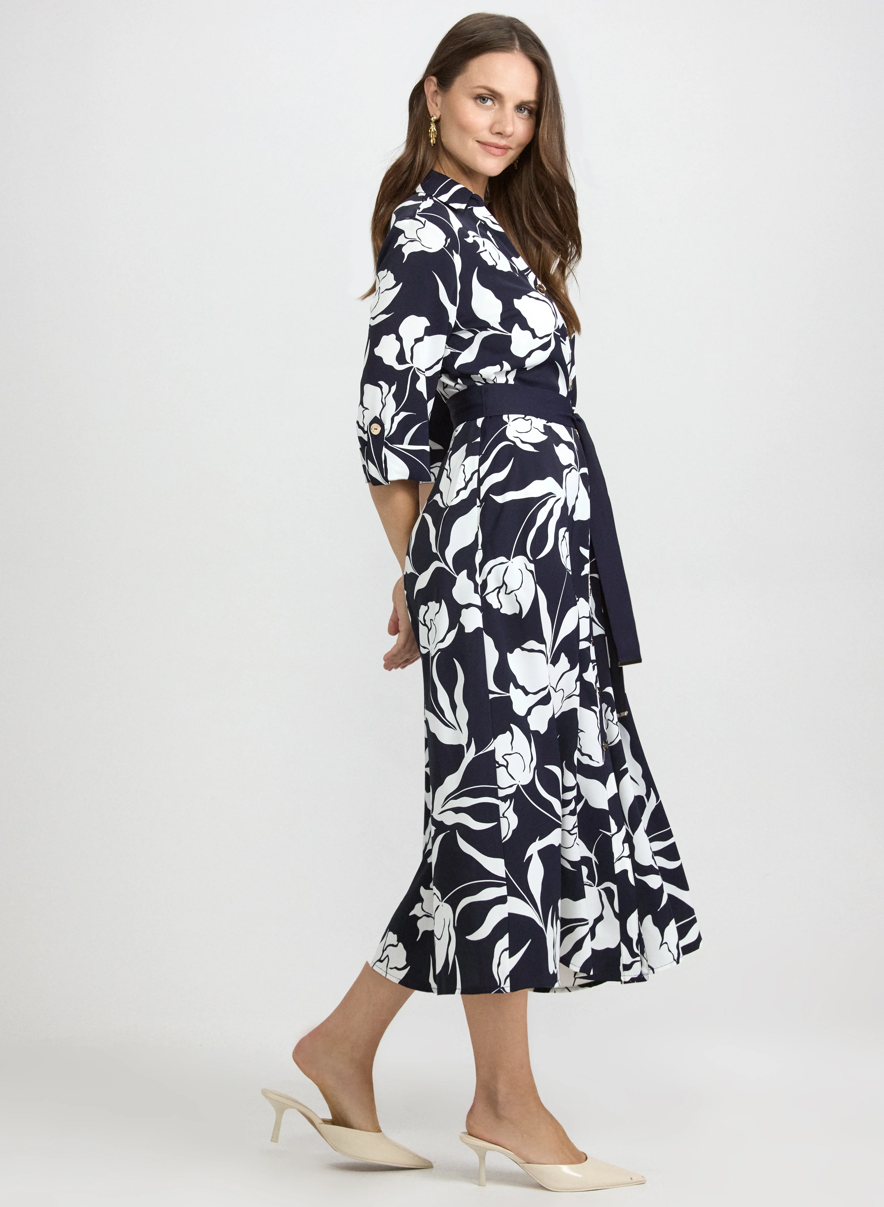 Floral Midi Dress - Image 2