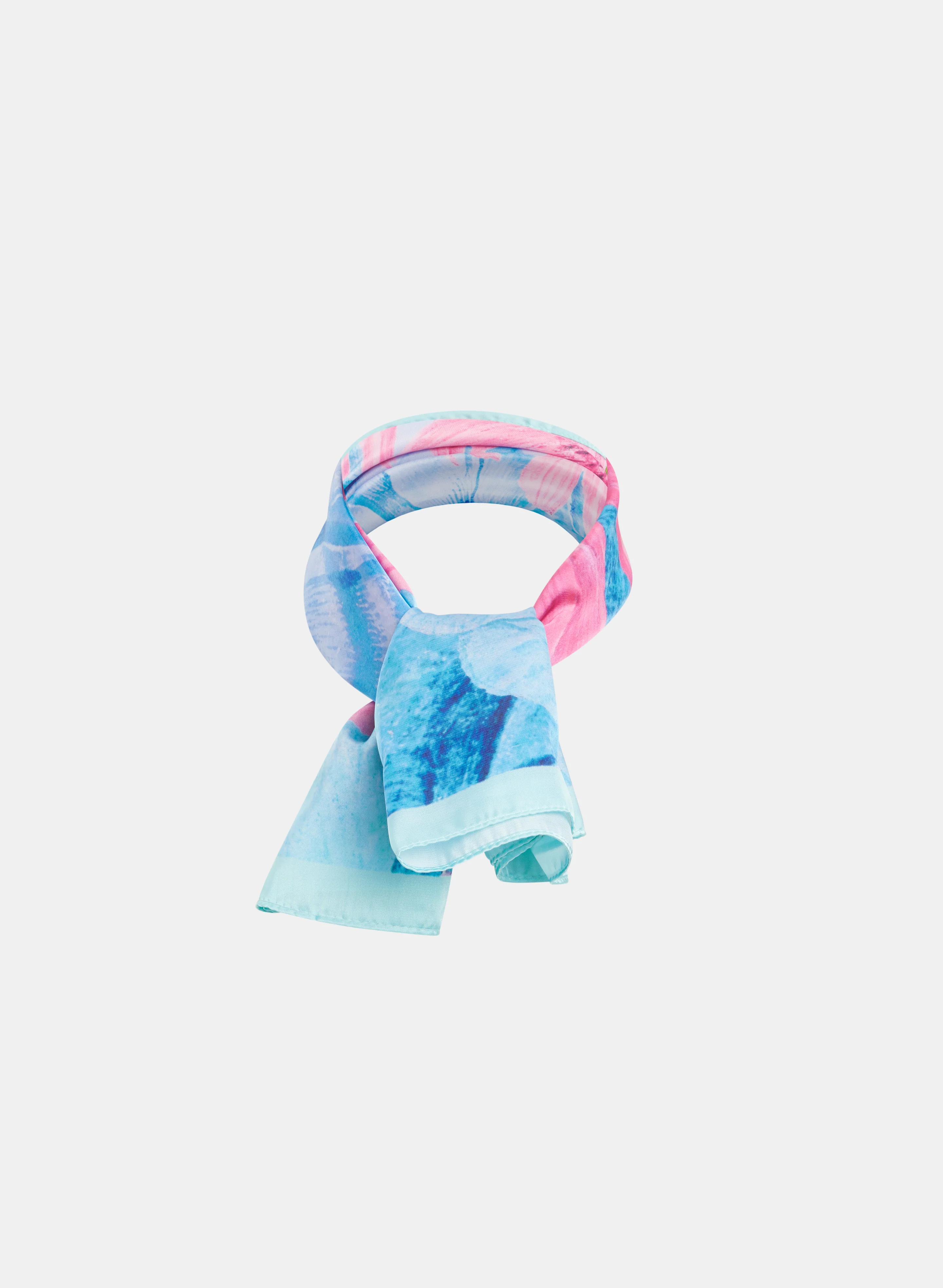 Floral Neckie Scarf