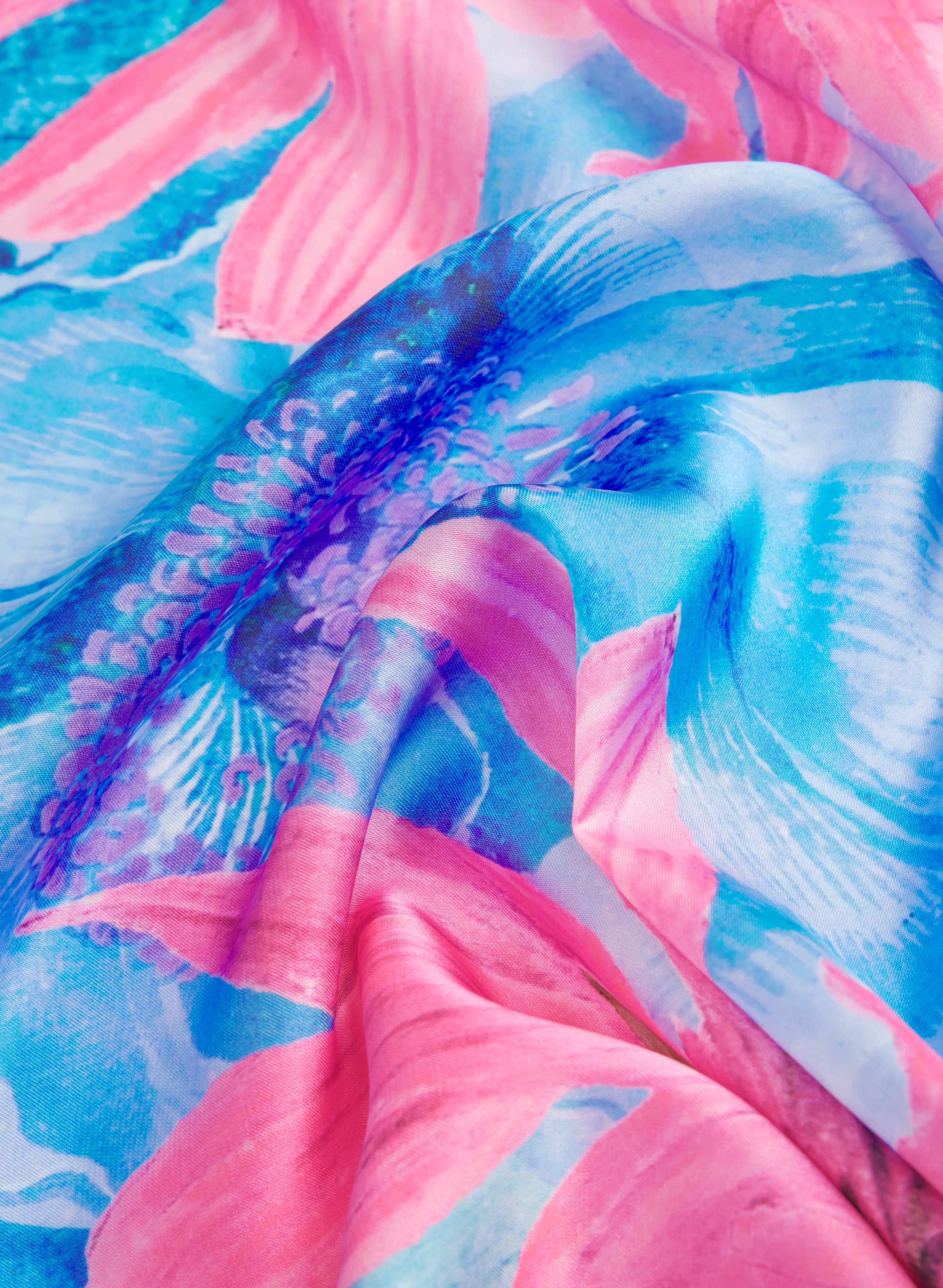 Floral Neckie Scarf - Image 2