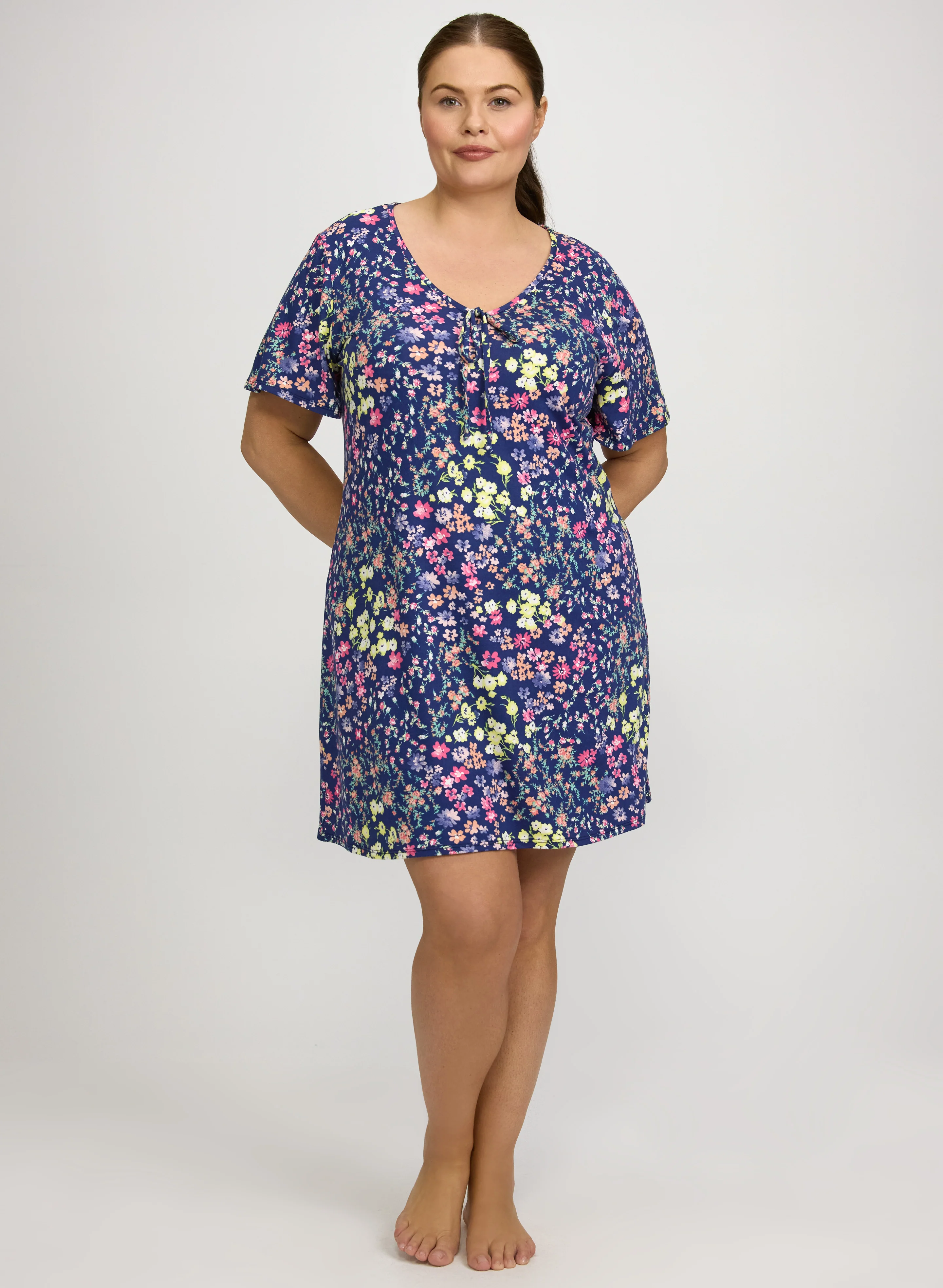 Floral Night Dress