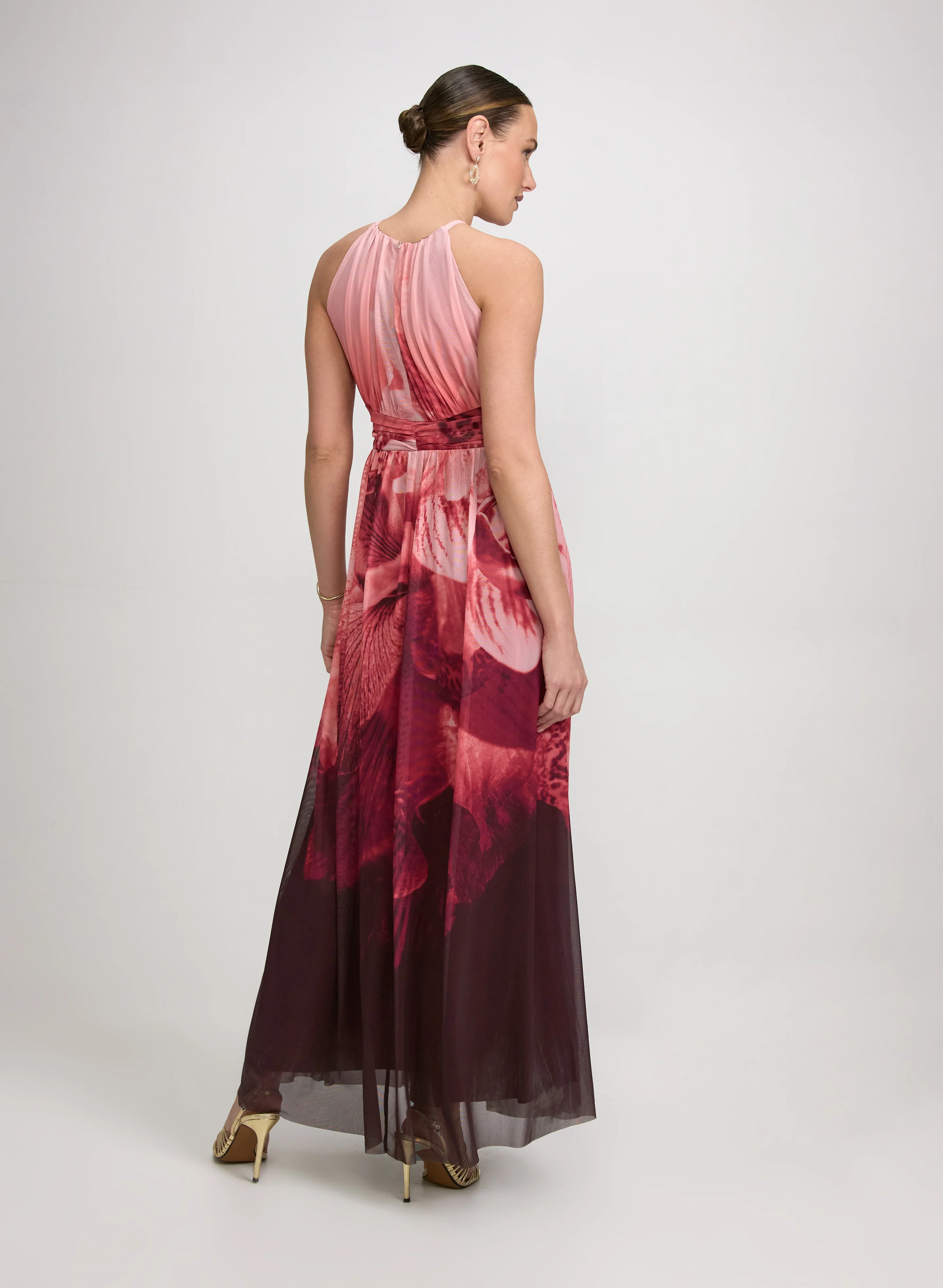 Floral Ombre Dress - Image 4