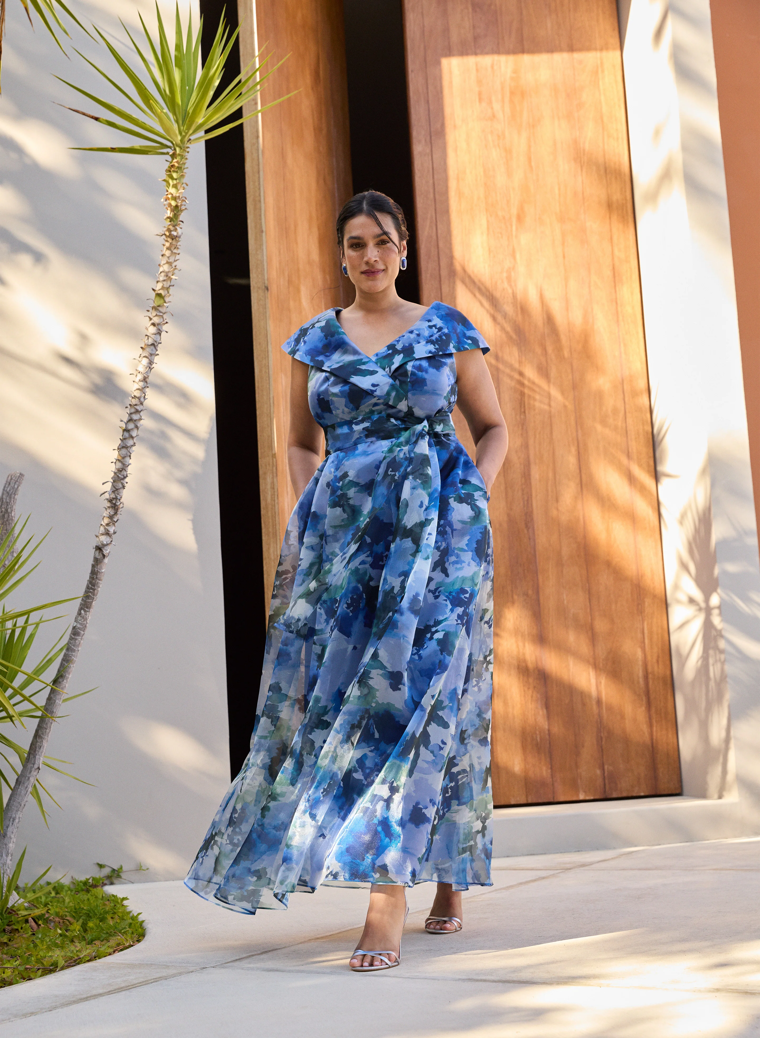 Floral Organza Dress - Image 2