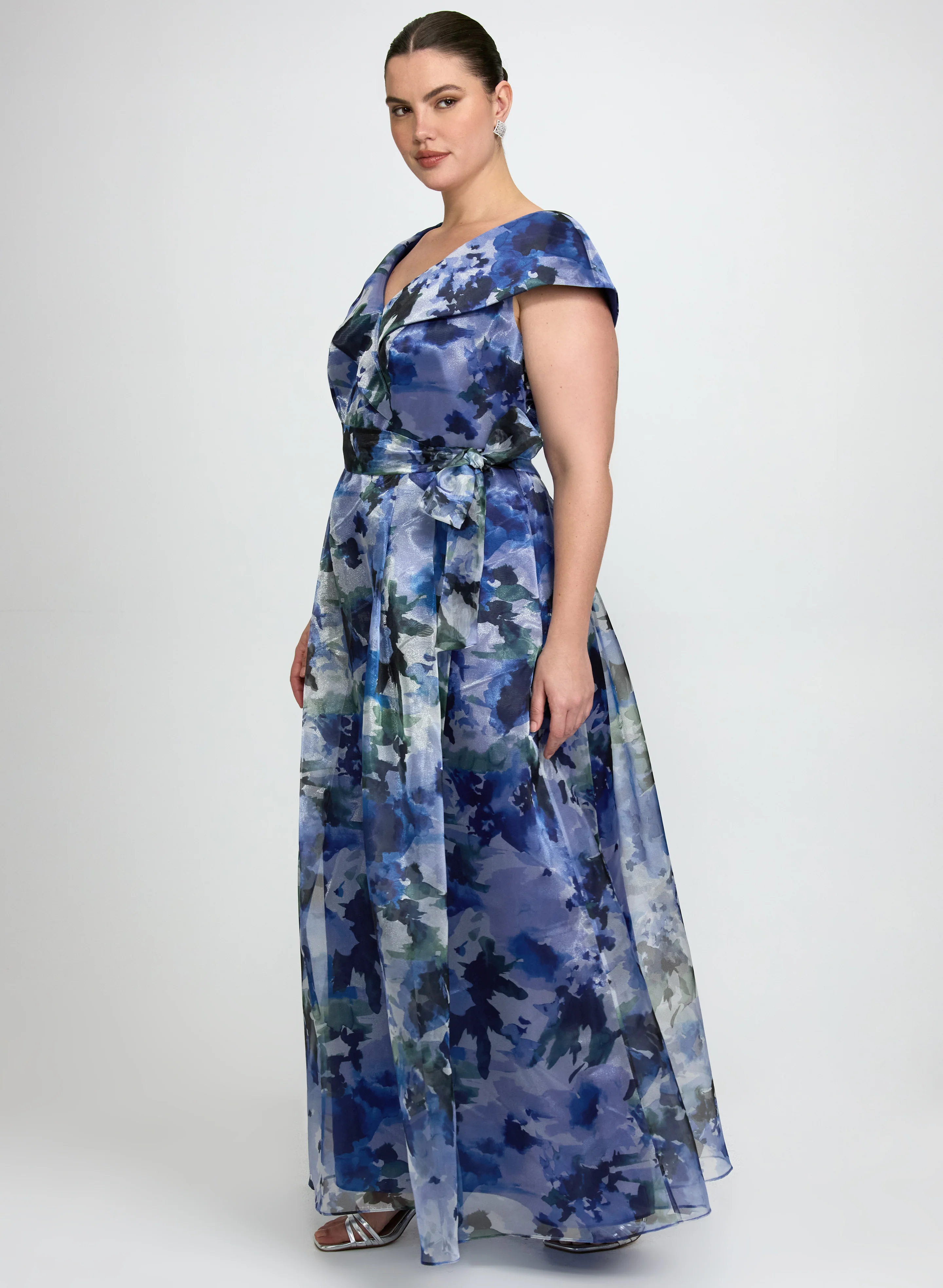 Floral Organza Dress - Image 8