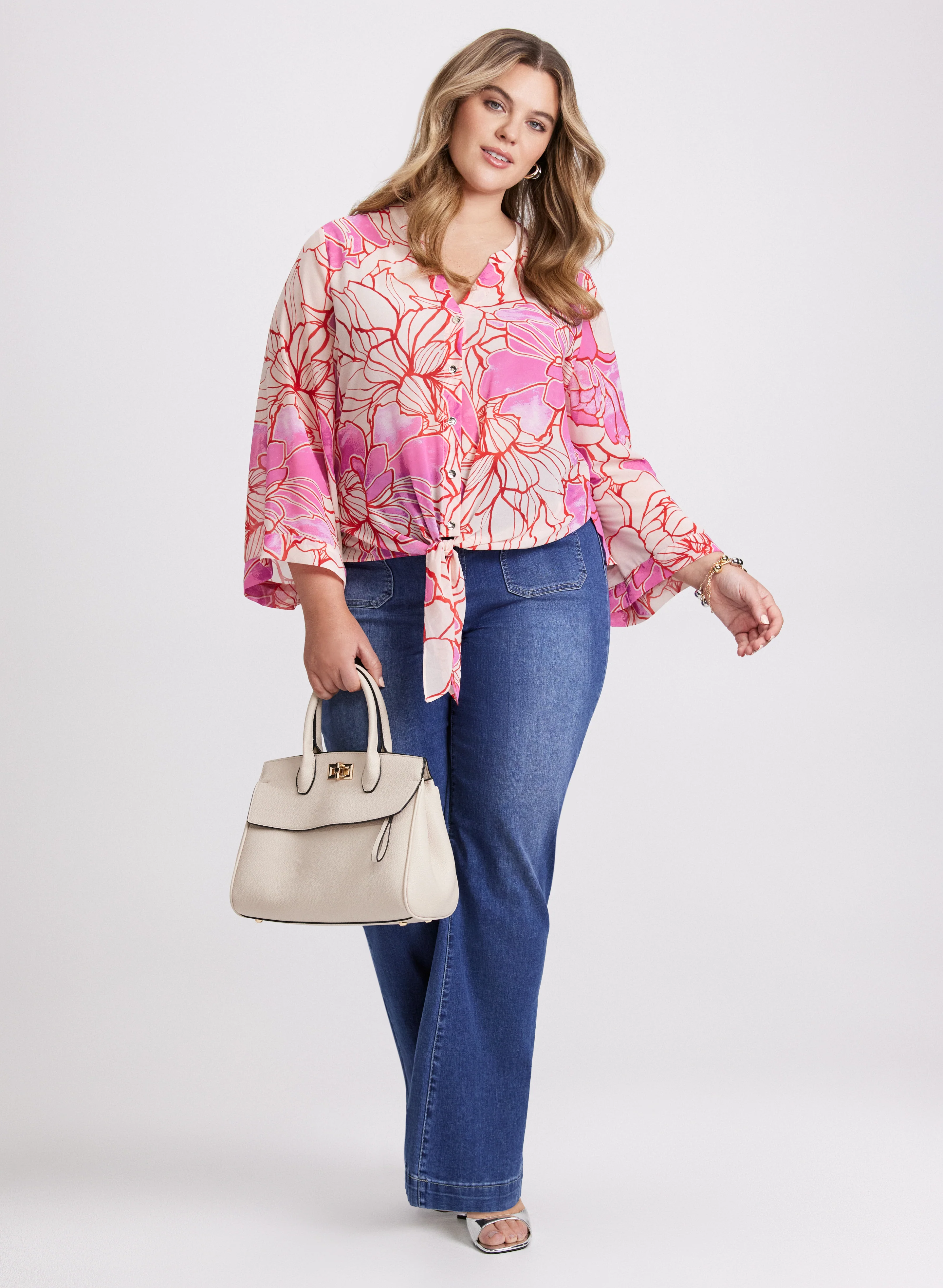 Floral Print Blouse - Image 2