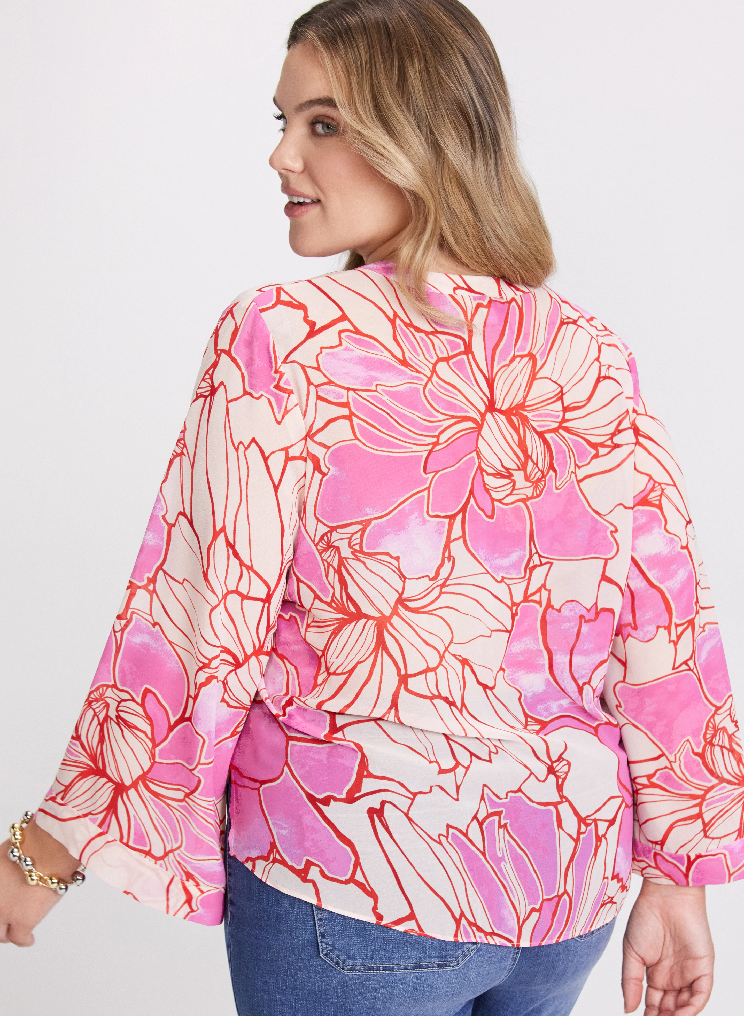 Floral Print Blouse - Image 5