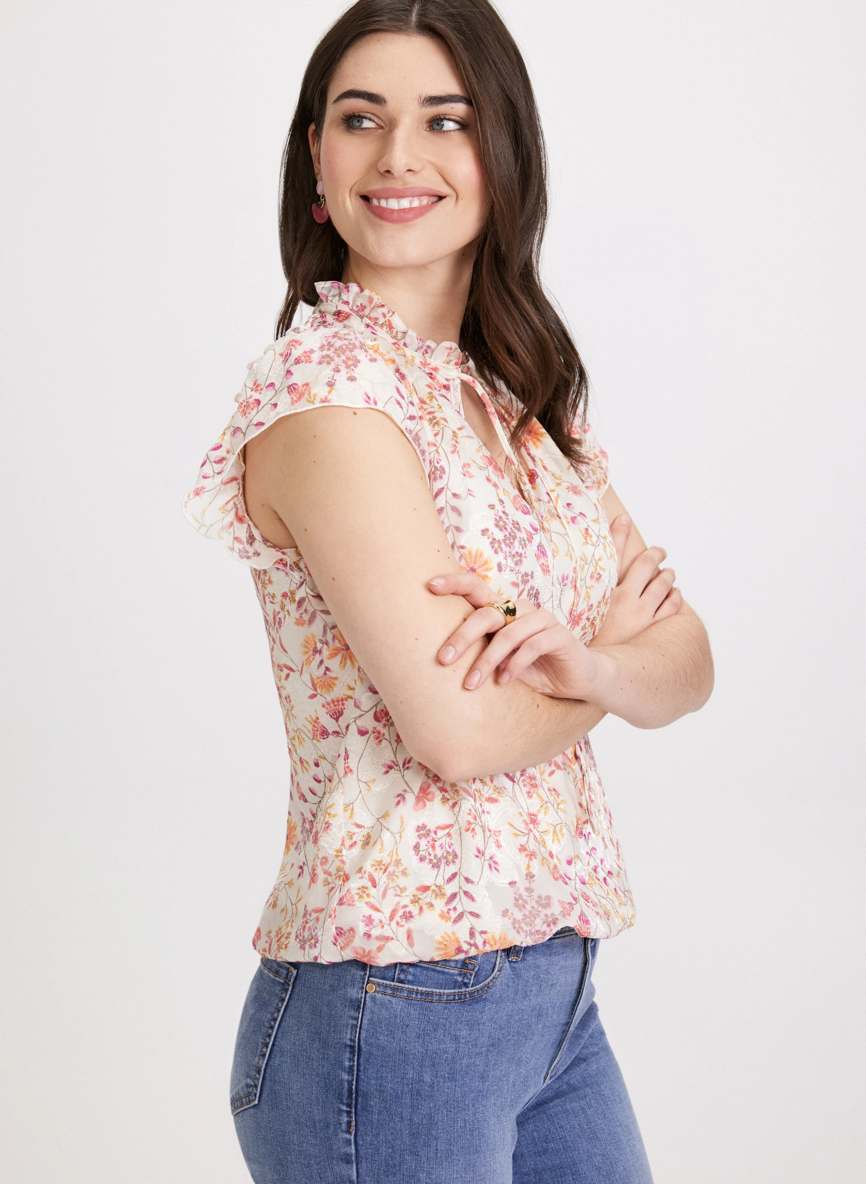 Floral Print Blouse - Image 2