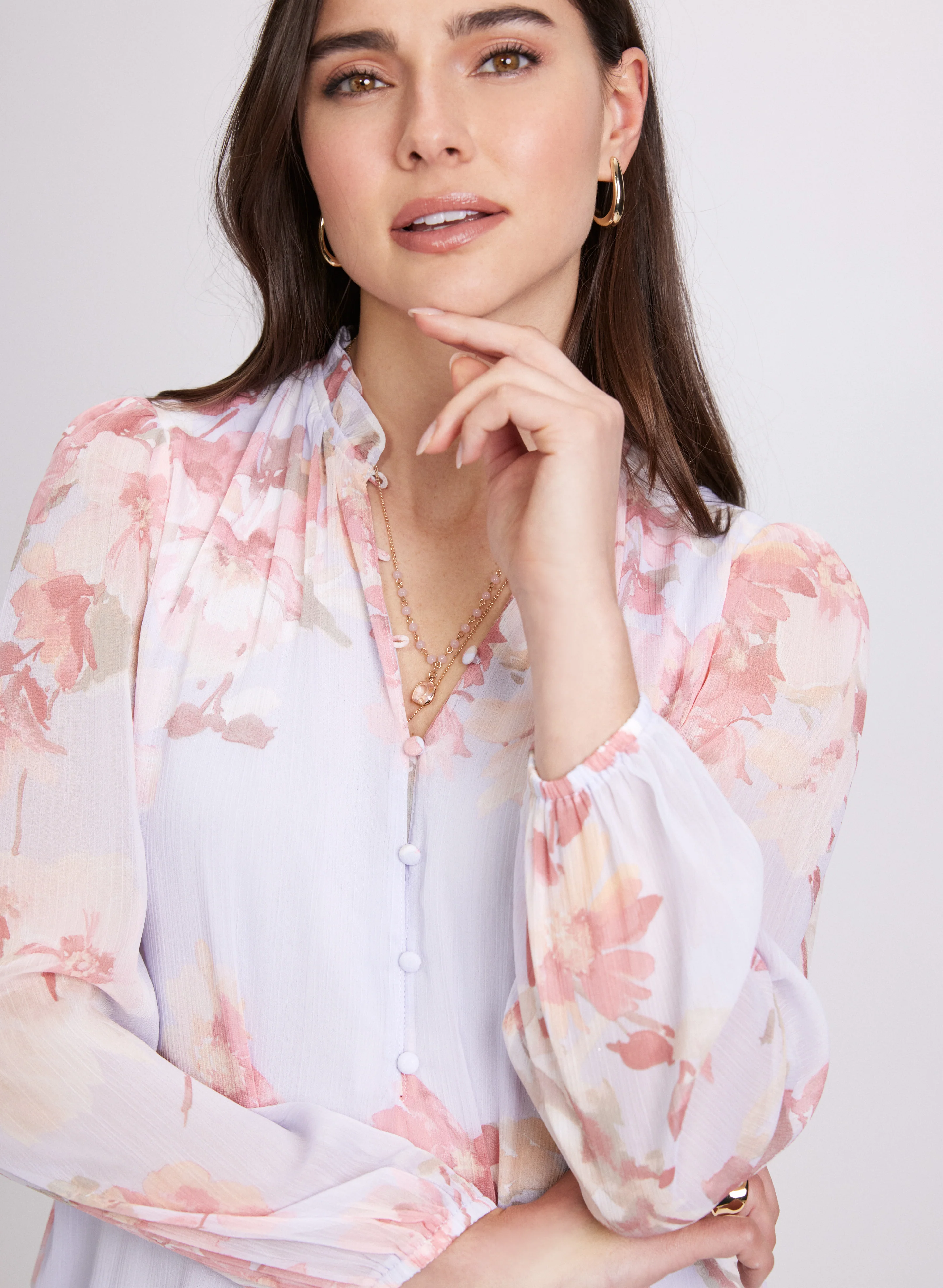 Floral Print Blouse - Image 2