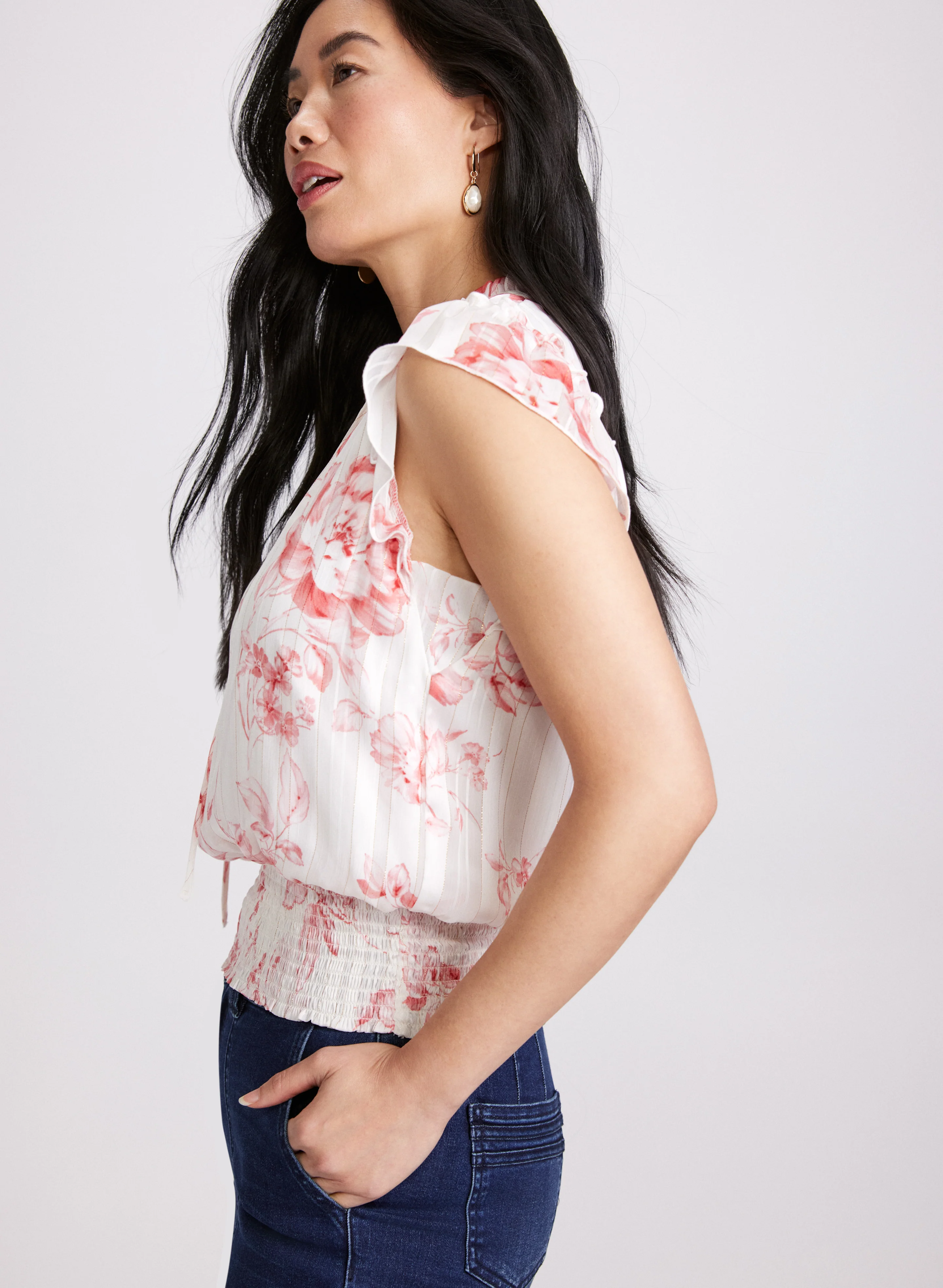 Floral Print Blouse - Image 2