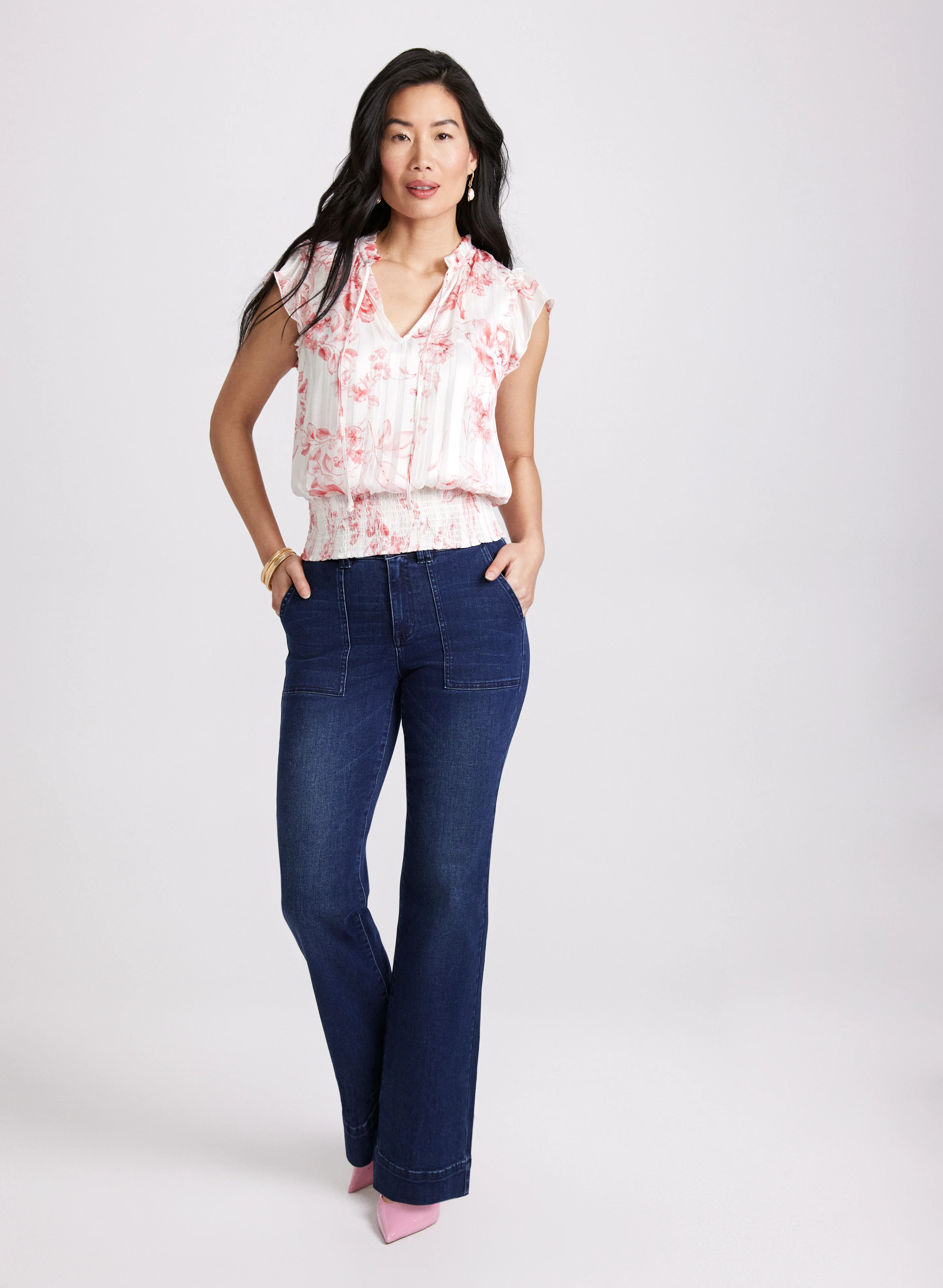 Floral Print Blouse - Image 3