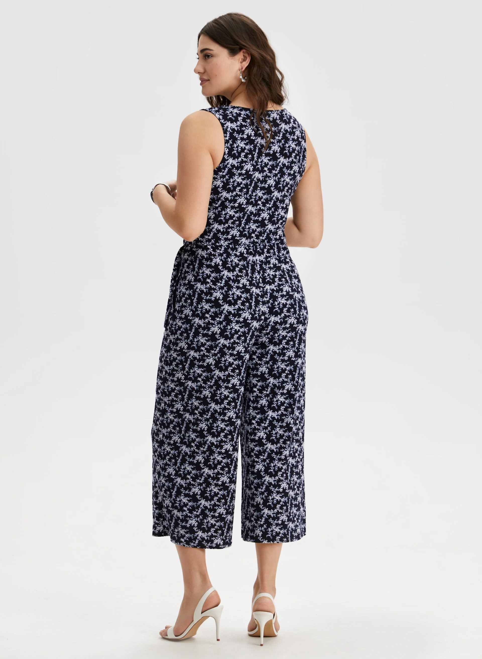 Floral Print Jumpsuit - Image 2