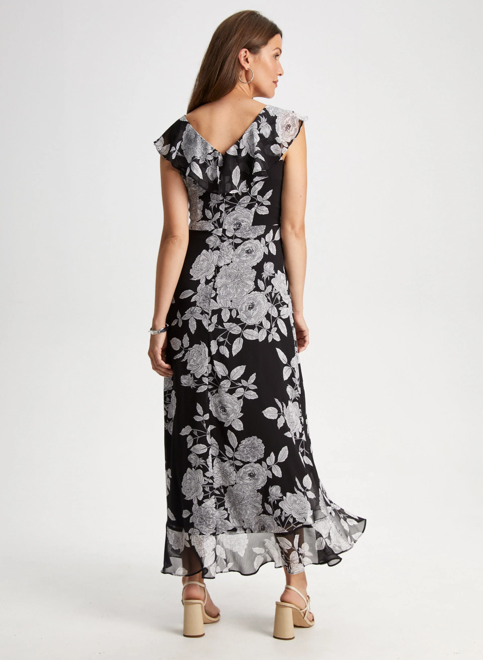 Floral Print Maxi Dress - Image 2