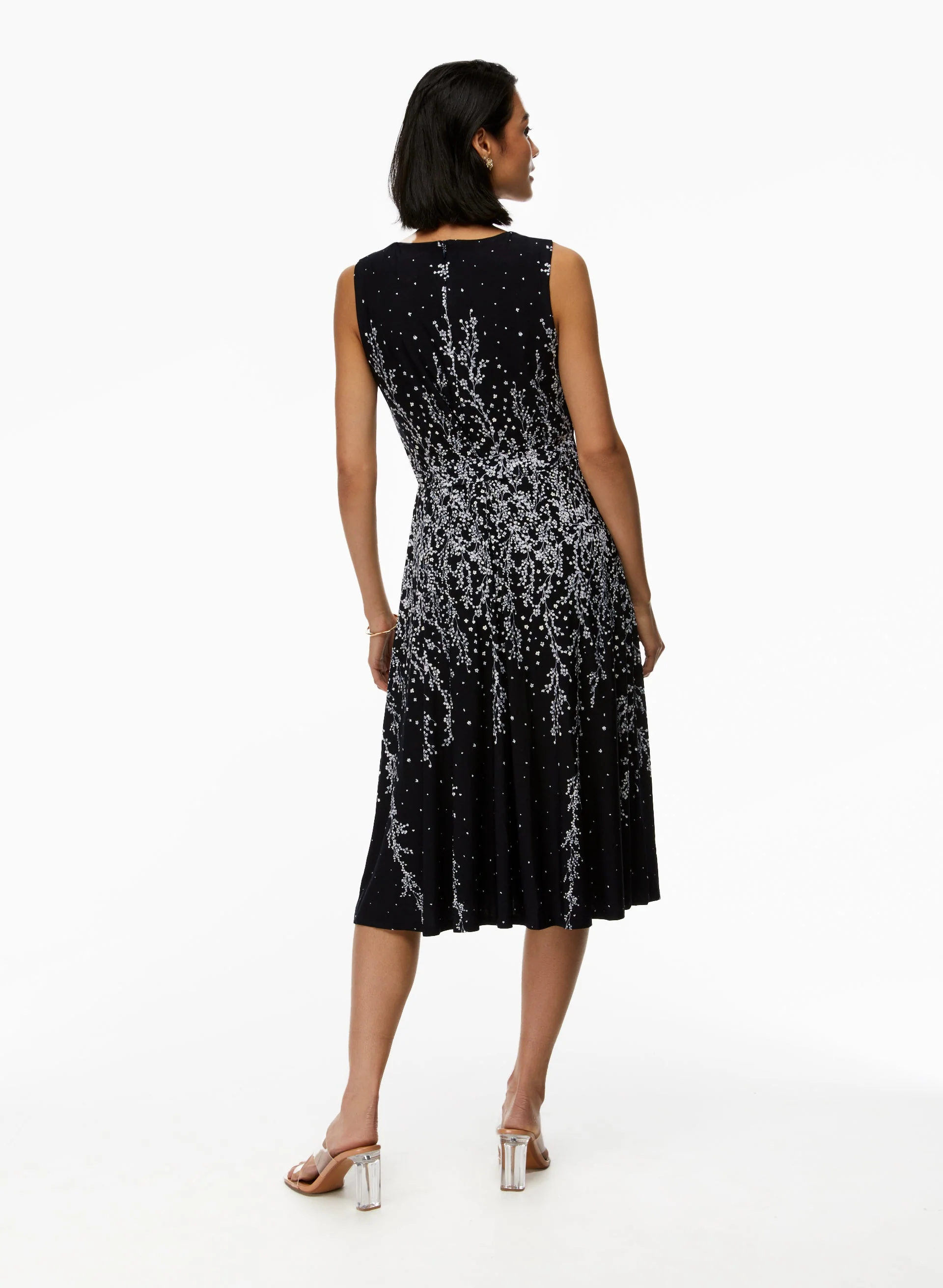 Floral Print Midi Dress - Image 2