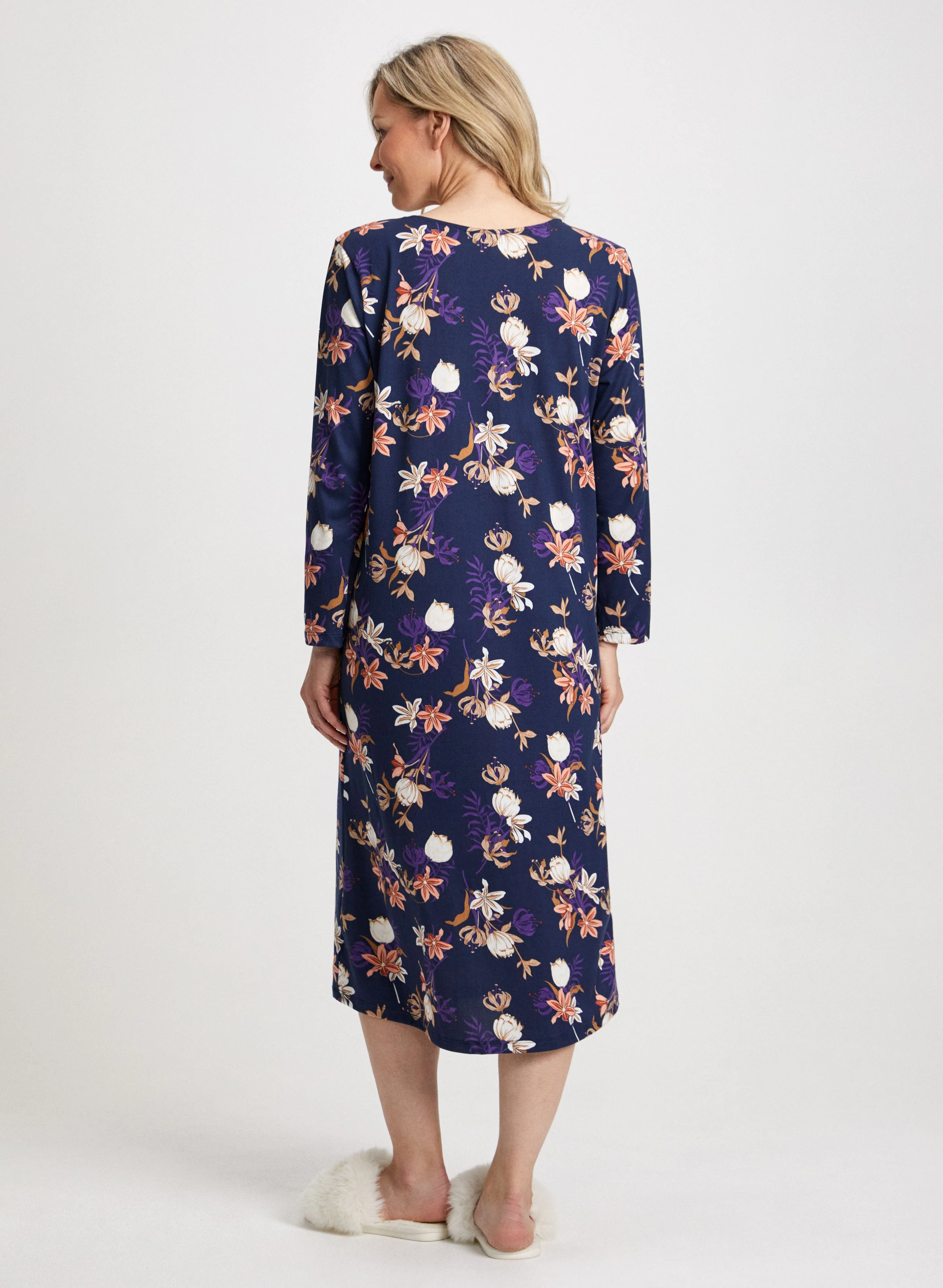 Floral Print Nightgown - Image 2