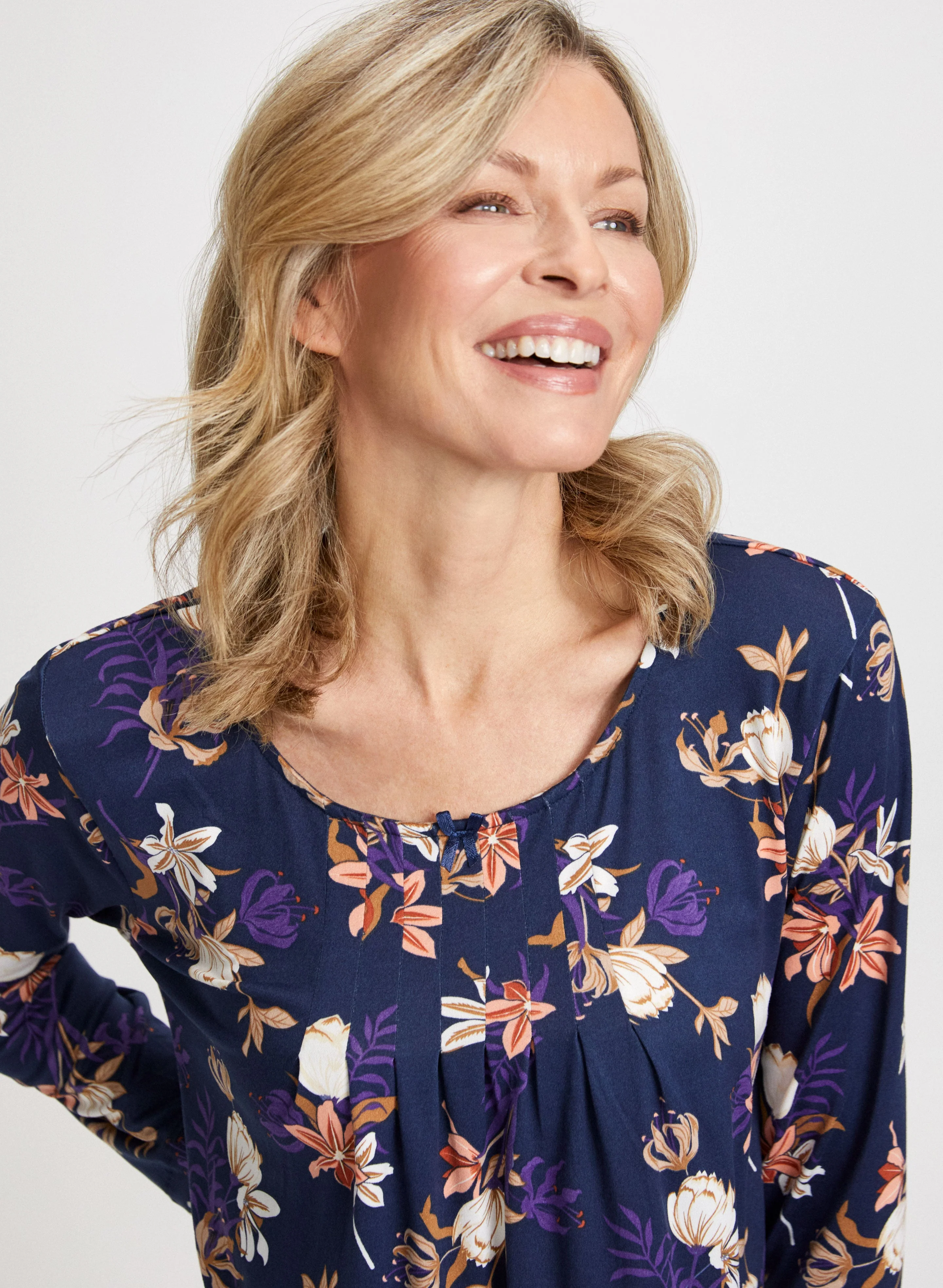 Floral Print Nightgown - Image 5