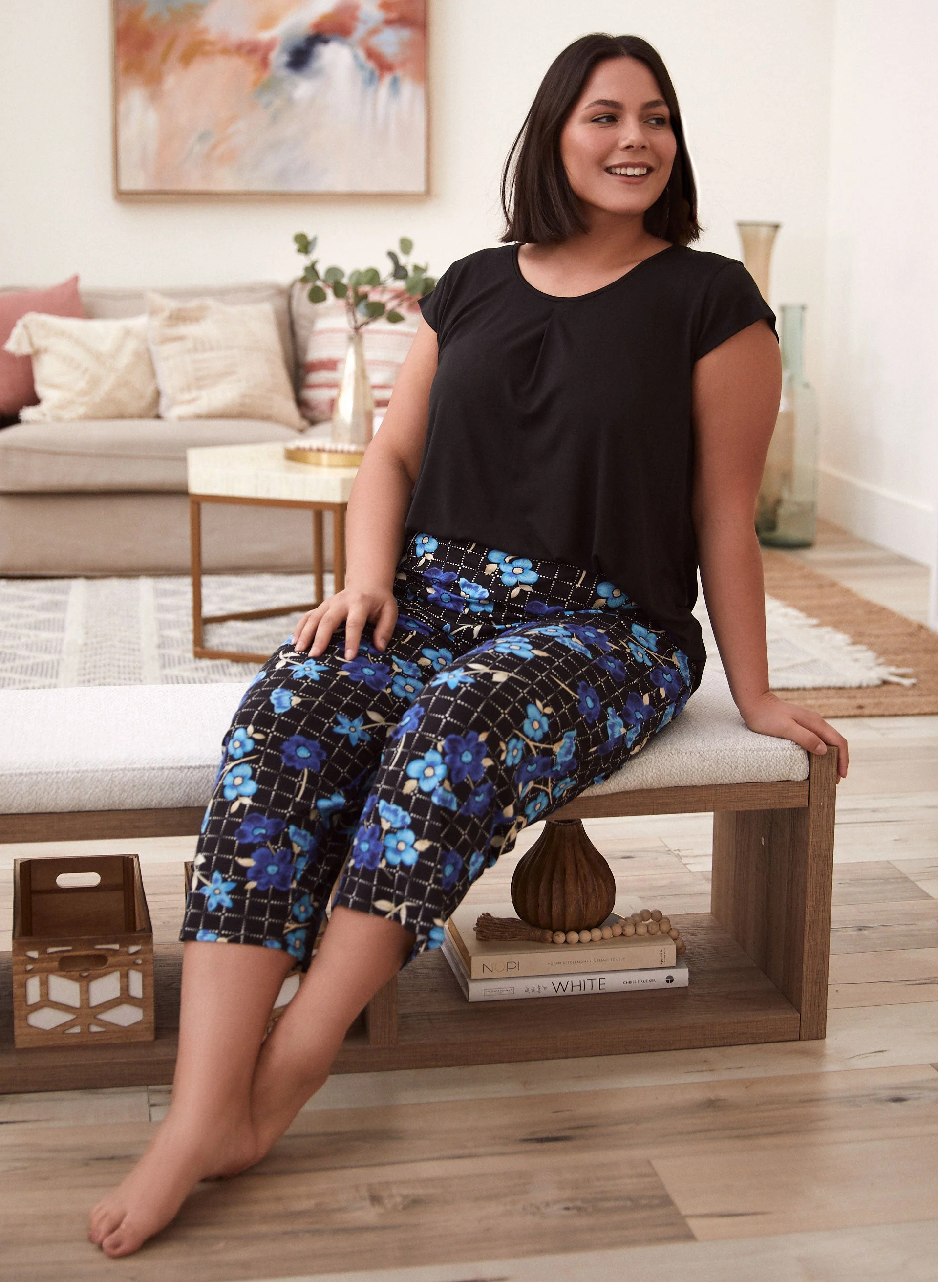 Floral Print Pyjama Set - Image 4
