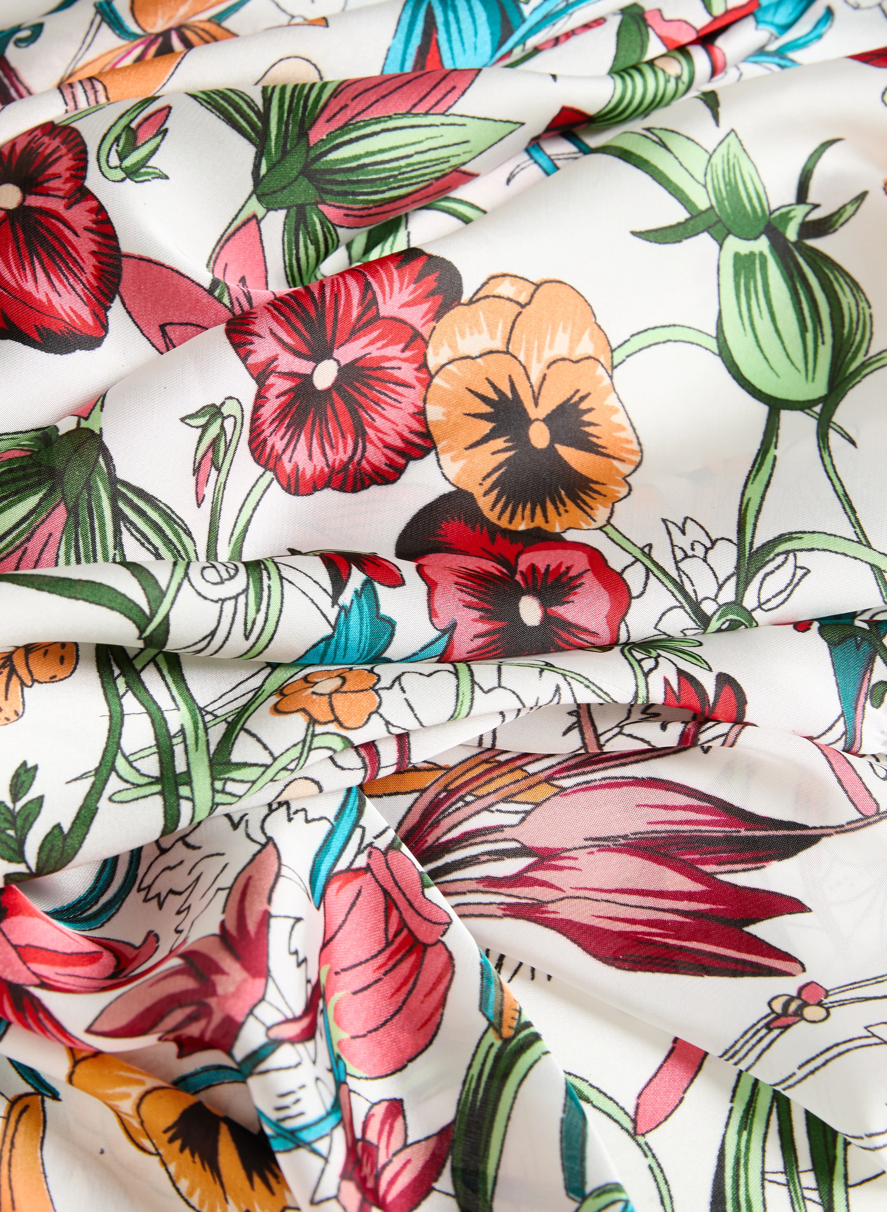 Floral Print Scarf - Image 2