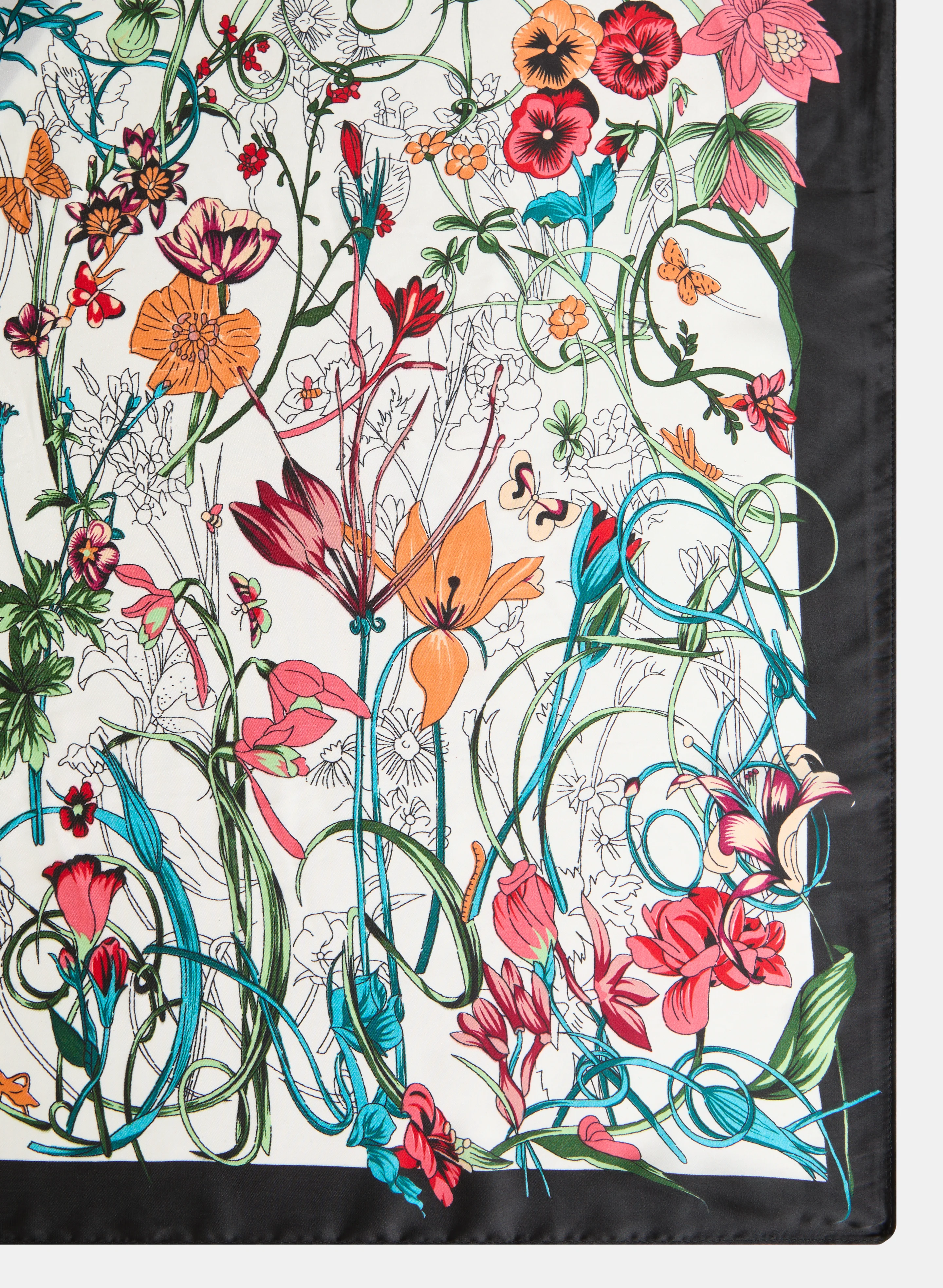 Floral Print Scarf - Image 3