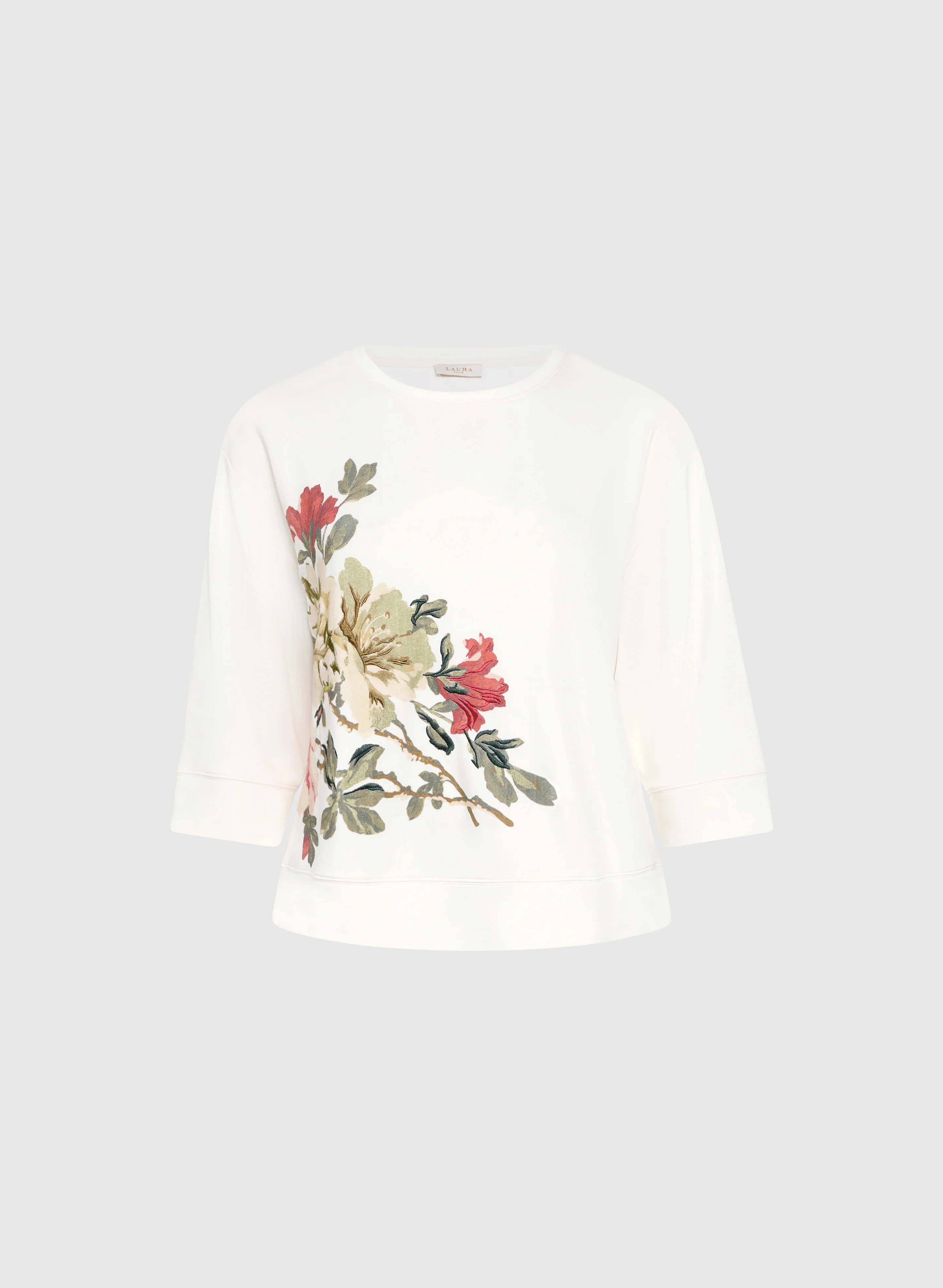 Floral Print Sweatshirt - Image 6