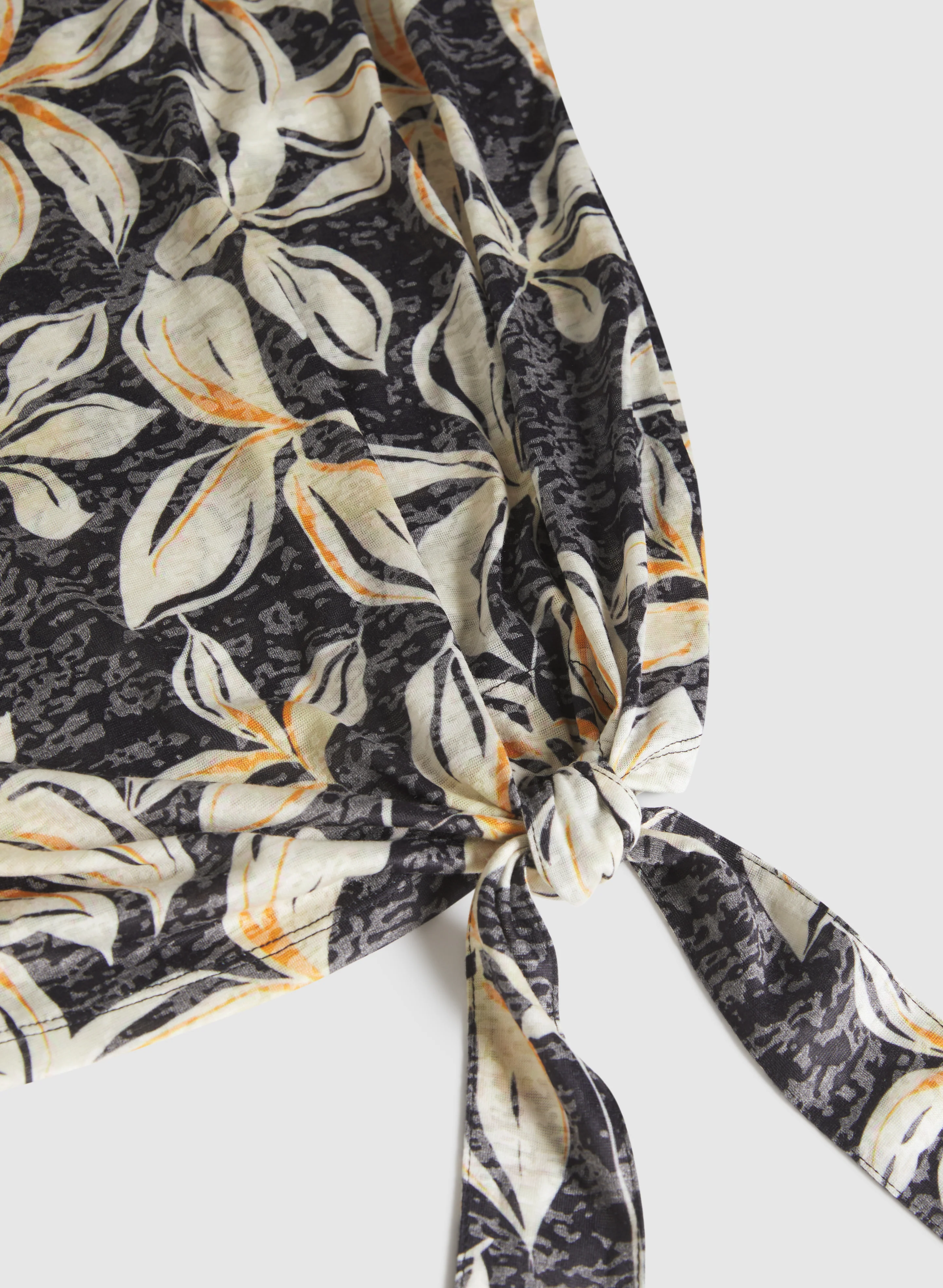 Floral Print T-Shirt - Image 7