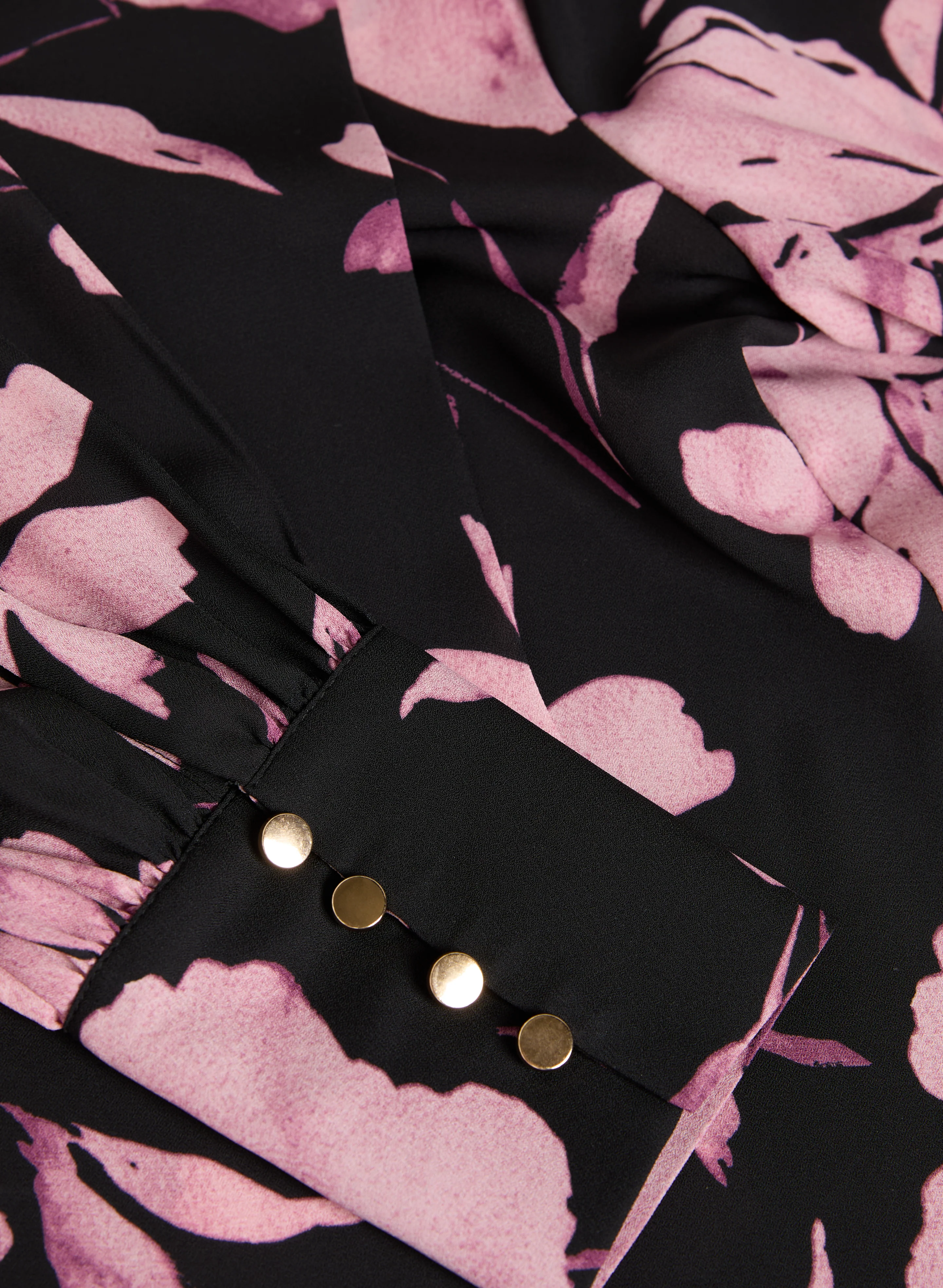 Floral Print Tie Detail Blouse - Image 7