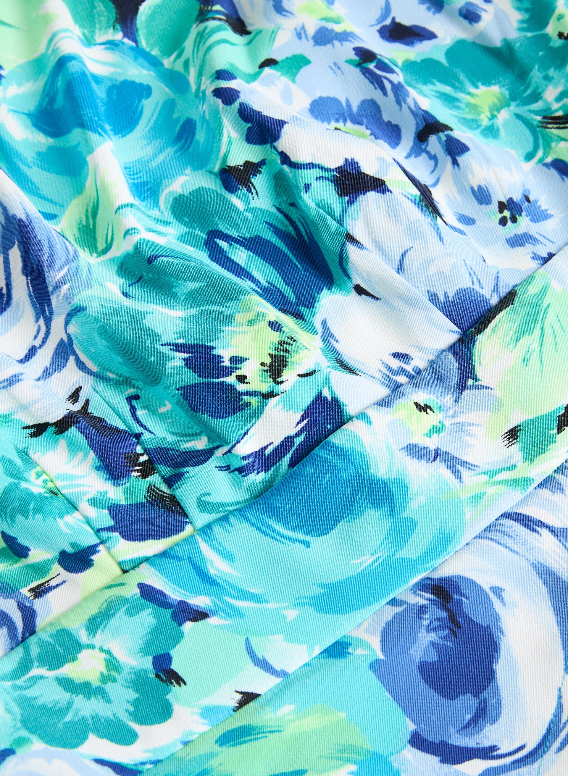 Floral Print Tiered Dress - Image 6