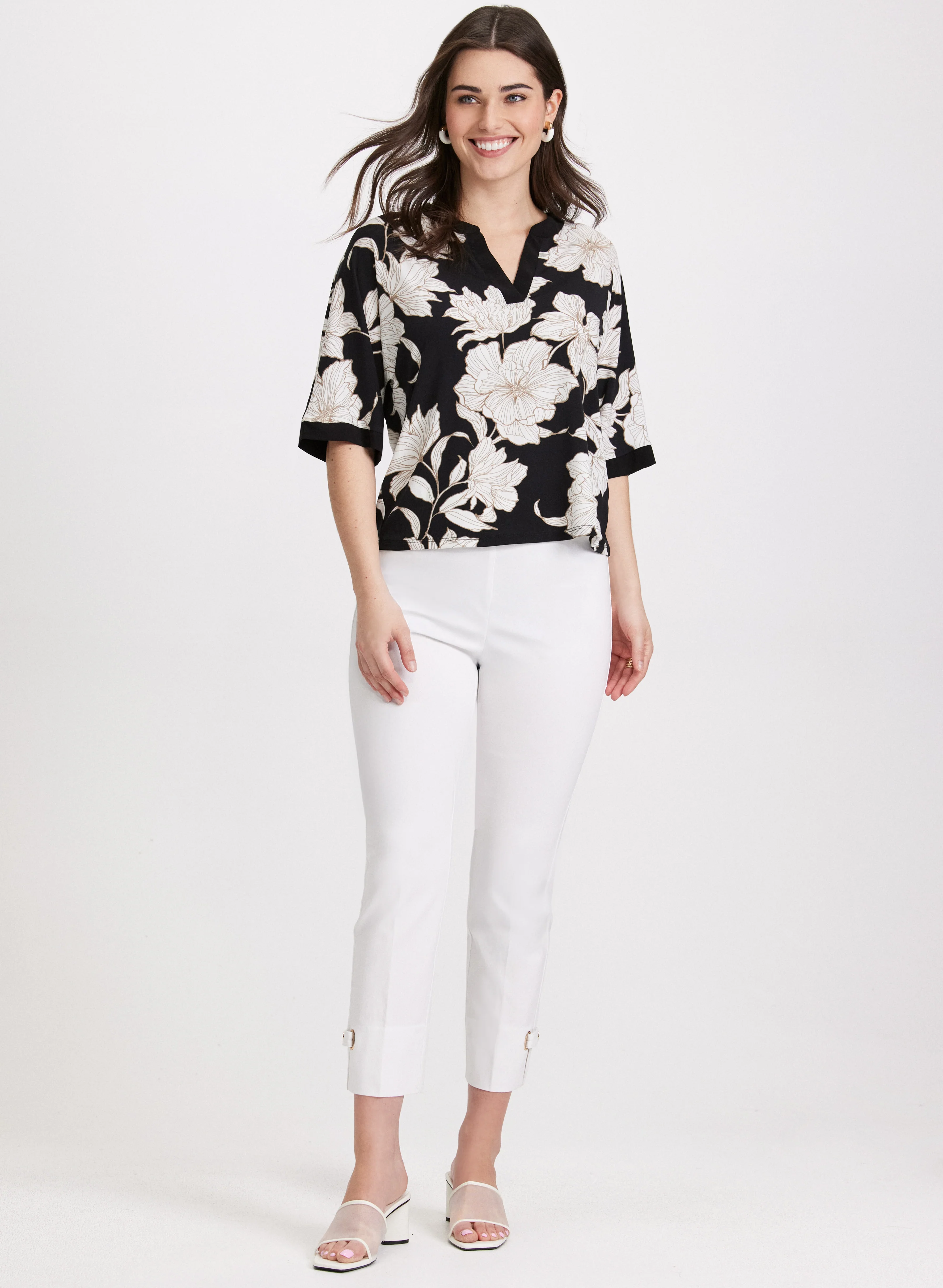 Floral Print Top - Image 2