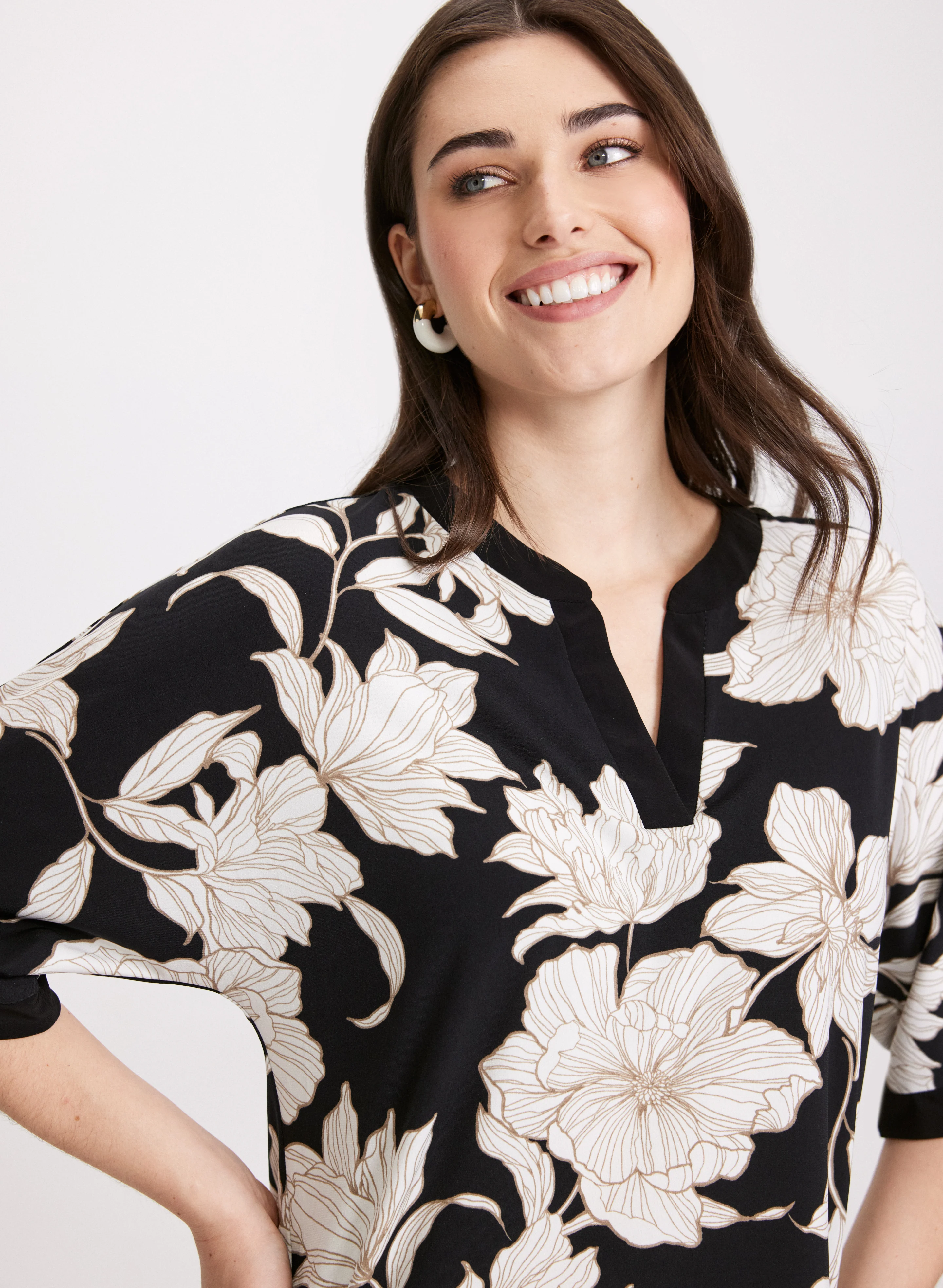 Floral Print Top - Image 3